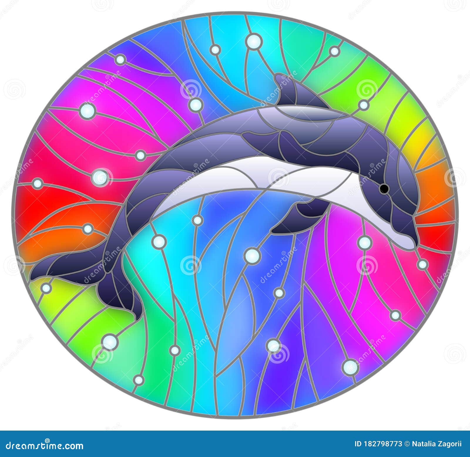 彩色玻璃插图 彩虹背景中海豚与气泡向量例证 插画包括有动物区系 通知 海景 游泳 海洋 彩色玻璃插图 彩虹背景中海豚与气泡向量例证 插画包括有动物区系 通知 海景 游泳 海洋