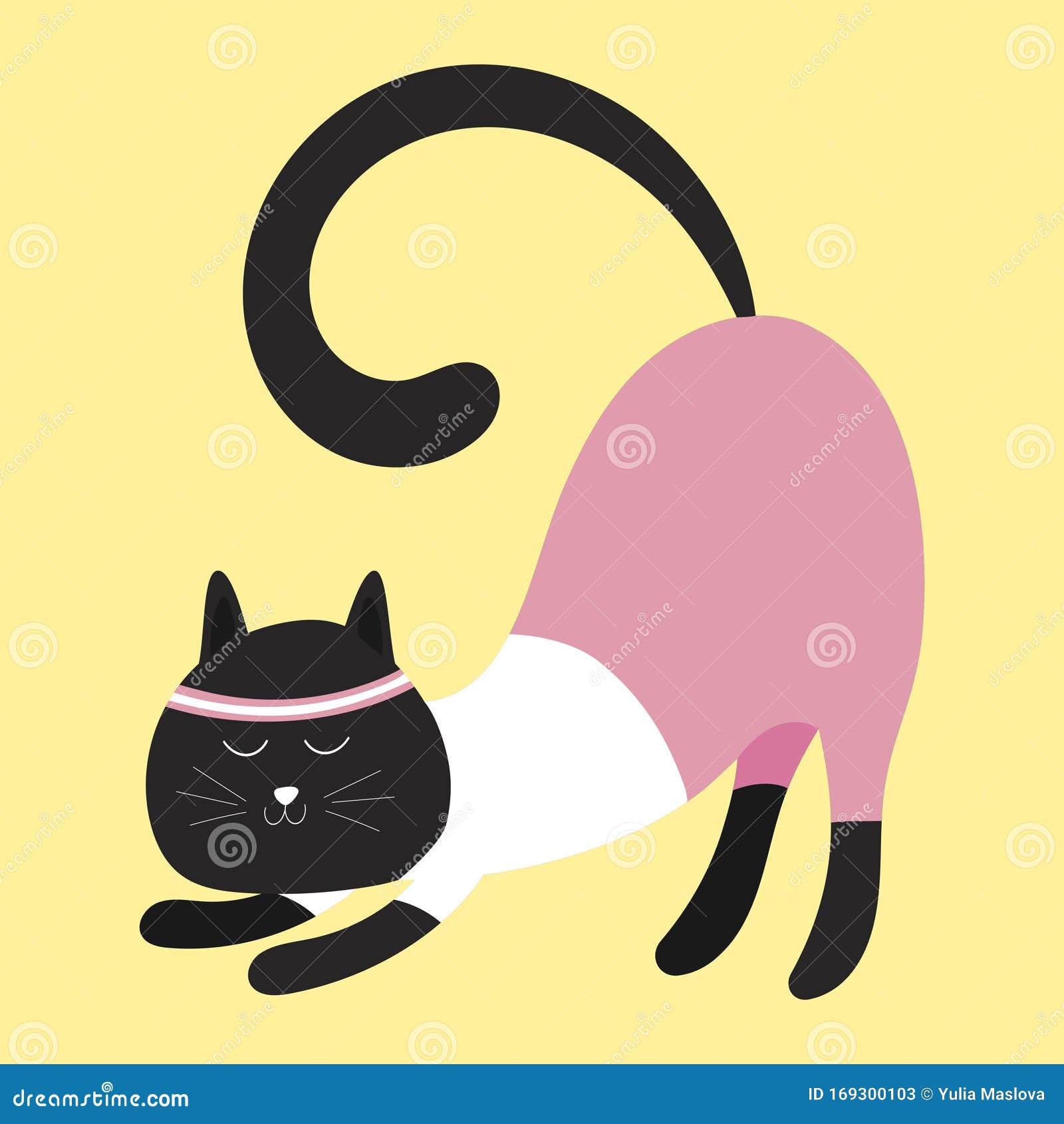 彩色背景中可爱的卡通猫向量例证 插画包括有例证 动画片 表面 愉快 滑稽 设计 甜甜 彩色背景中可爱的卡通猫向量例证 插画包括有例证 动画片 表面 愉快 滑稽 设计 甜甜