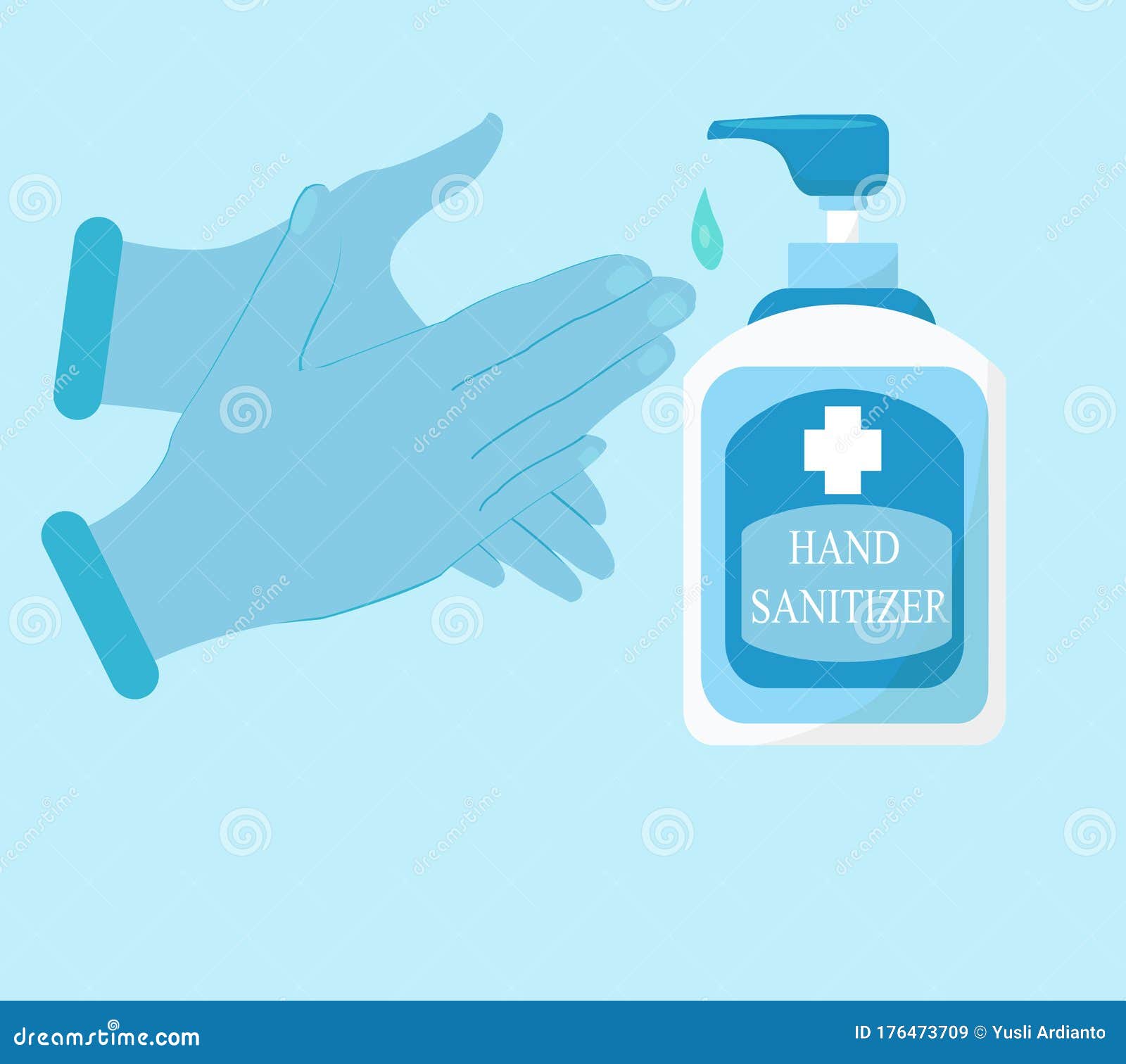 手指洗手 洗手液 手部卫生概念横幅向量例证 插画包括有洗涤物 现有量 塑料 清洁药剂