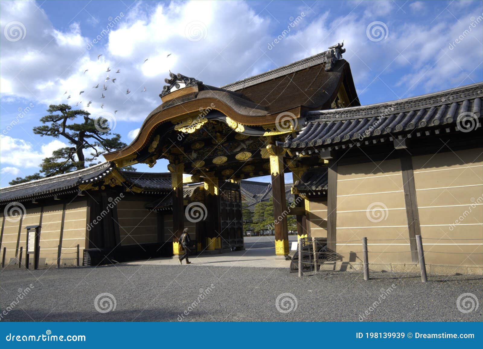 日本 京都 二条城 唐门 世界遗产编辑类库存图片 图片包括有纪念 观察 公园 京都 皇家