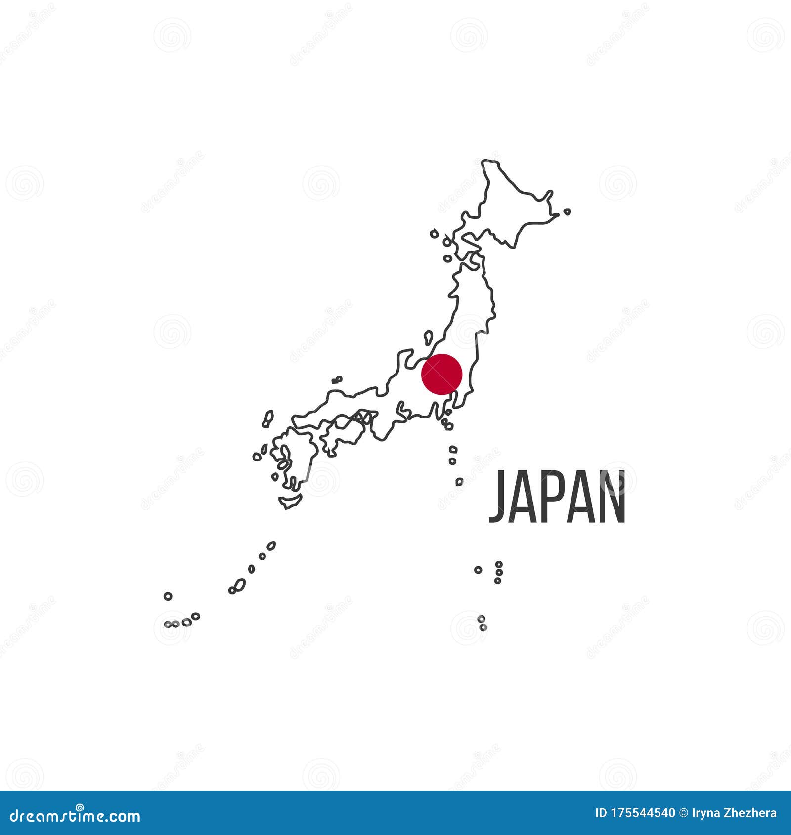 日本国旗地图国旗以边界的形式白色背景中突显的坯件矢量图库存例证 插画包括有艺术 映射 日本国旗地图国旗以边界的形式白色背景中突显的坯件矢量图库存例证 插画包括有艺术 映射