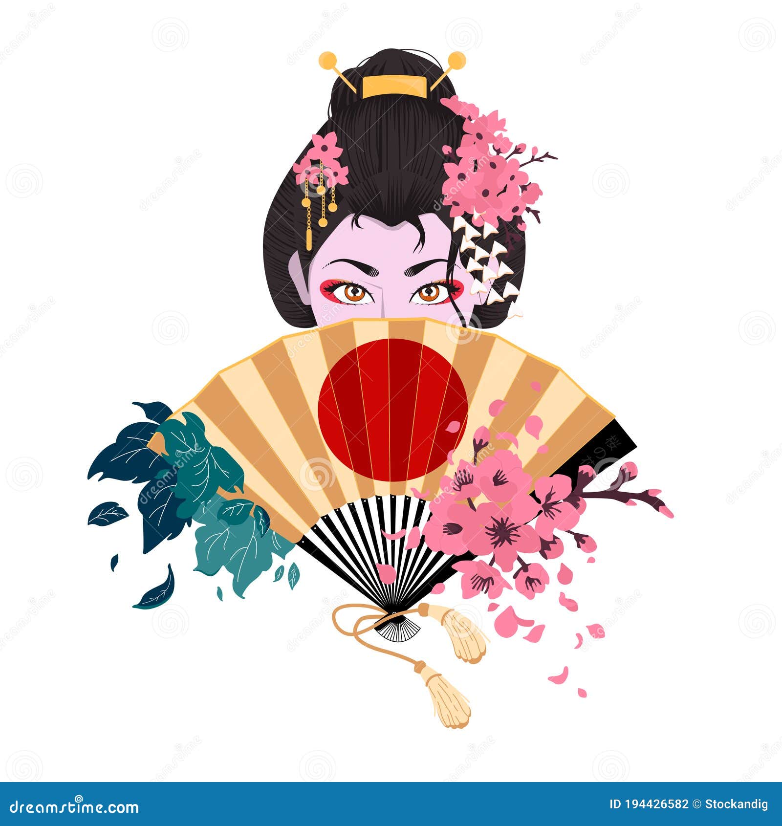 日本女性用粉色矢量图平板动画插图遮住脸向量例证 插画包括有文化 绽放 衣裳 风扇 聚会所 日本女性用粉色矢量图平板动画插图遮住脸向量例证 插画包括有文化 绽放 衣裳 风扇 聚会所