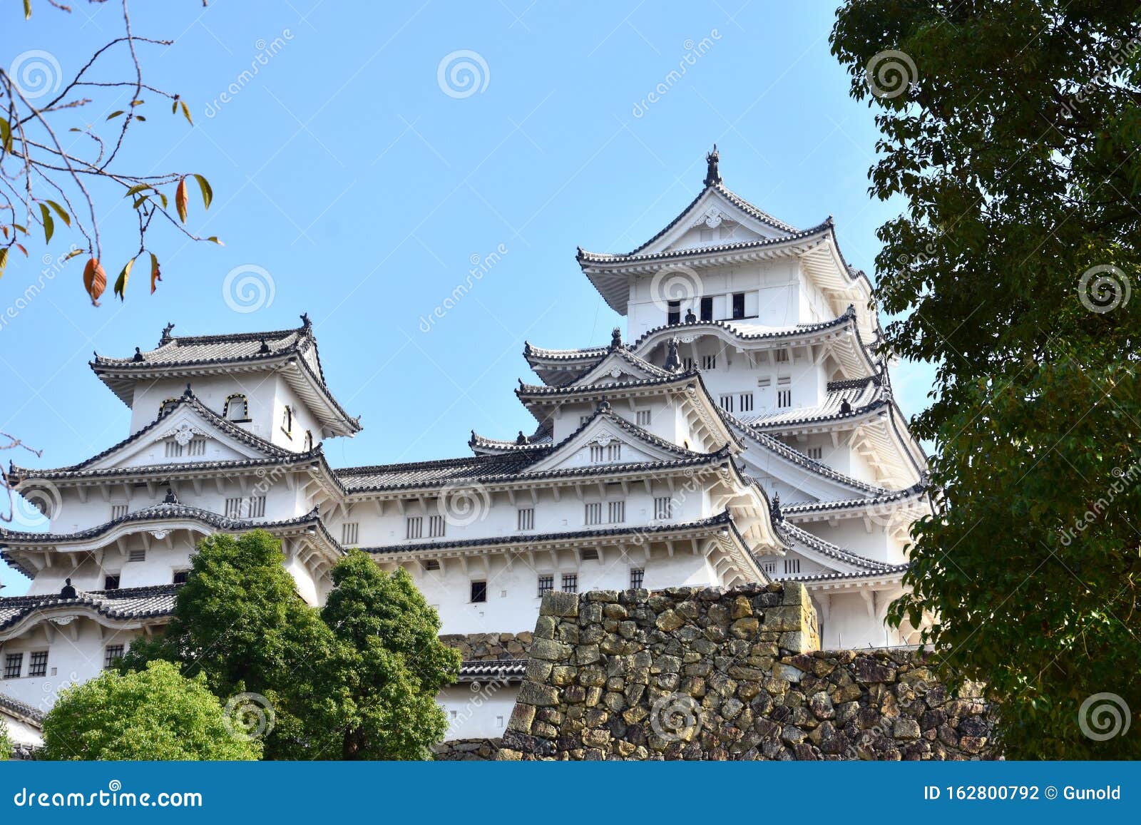 日本姬路城 白鹭城或白鹭城库存照片 图片包括有老化 防御 战斗 计数 拱道 文化 日本