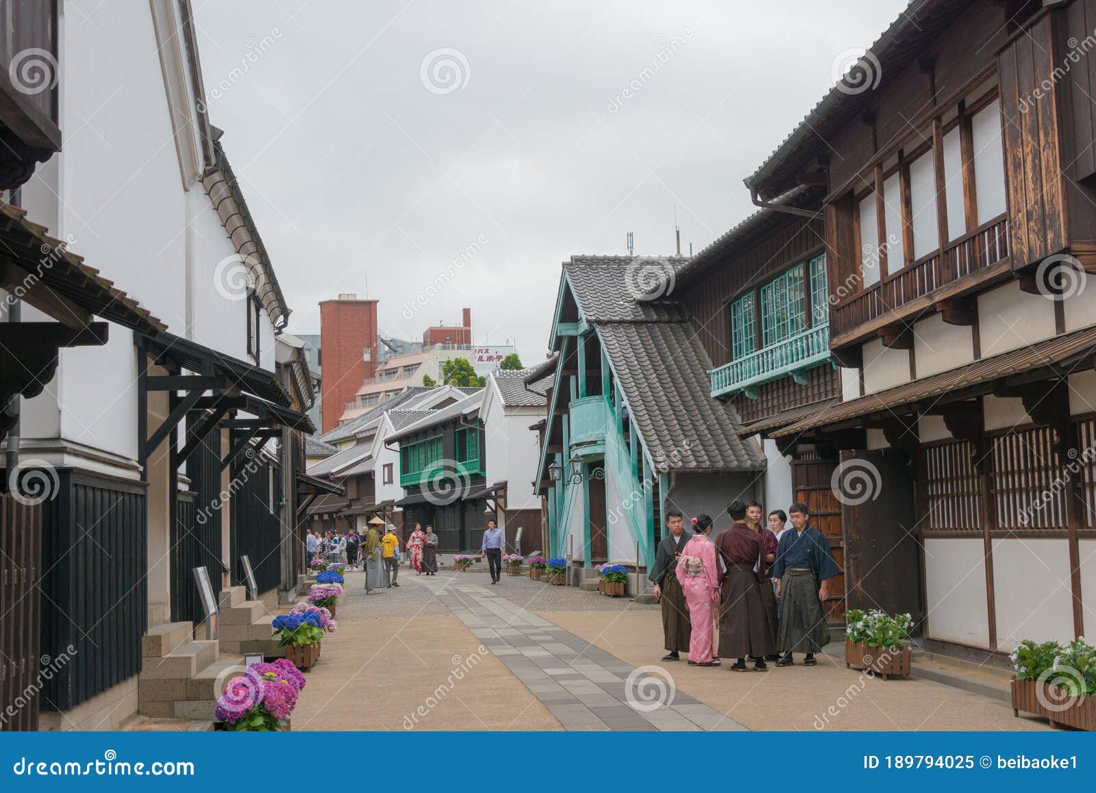 日本长崎德岛原荷兰工厂遗址德岛是荷兰的贸易站编辑类图片 图片包括有历史 文化 观光 拱道