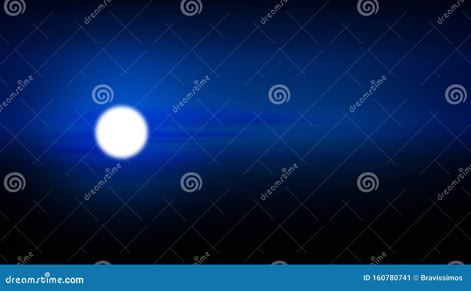 月亮背景夜渐变光 云亮库存例证 插画包括有月亮背景夜渐变光 云亮
