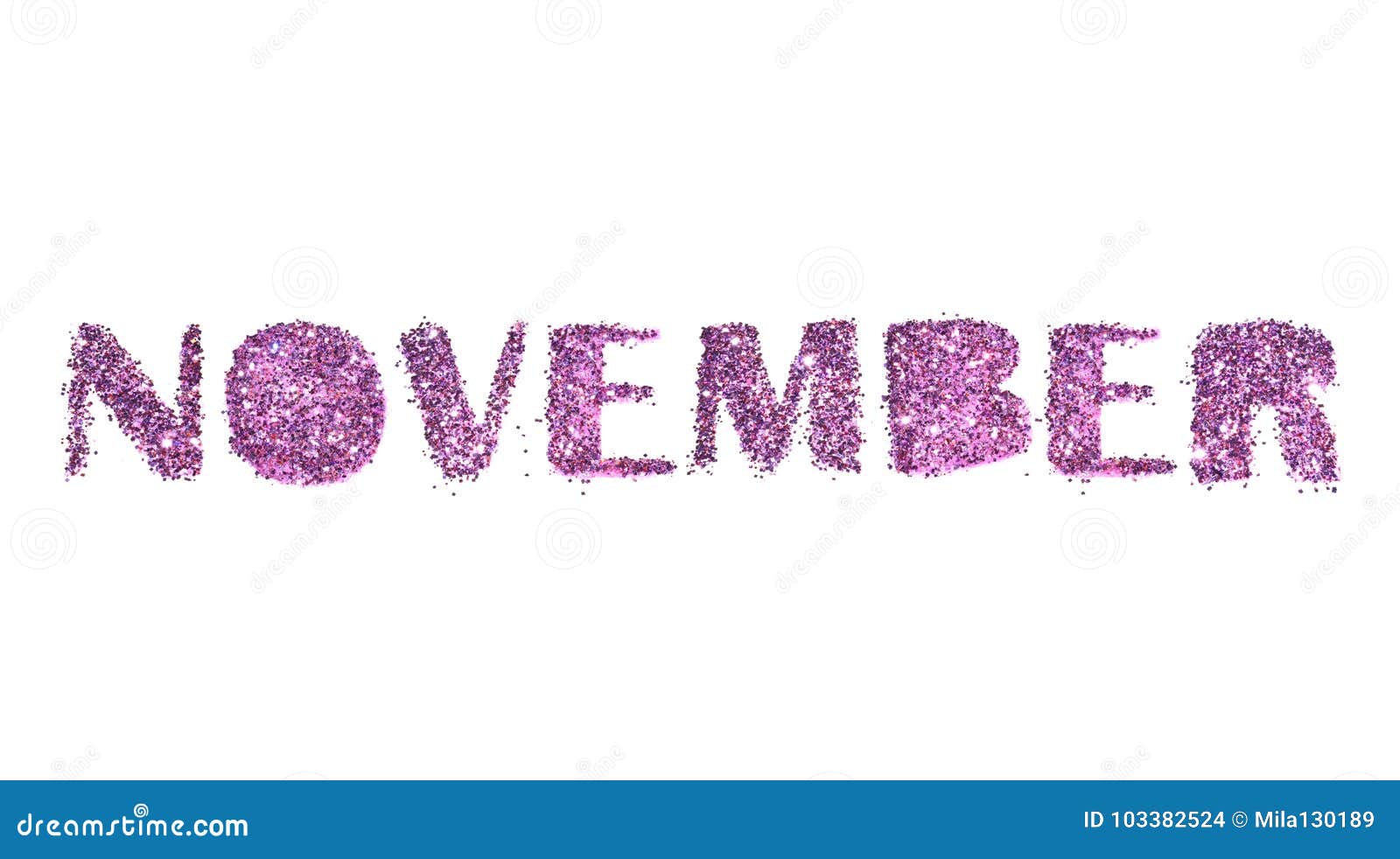 11月 在白色背景紫色闪烁隔绝的秋天月的名字库存照片 图片包括有11月 在白色背景紫色闪烁隔绝的秋天月的名字