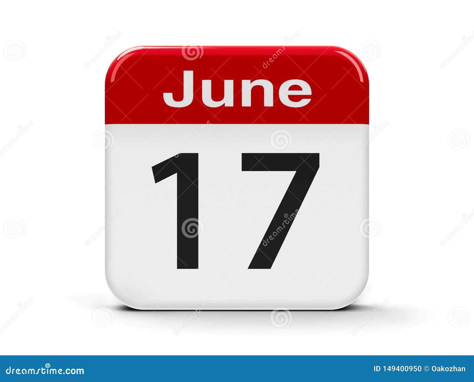 6月17日日历库存例证 插画包括有计划 日期 冰岛 共和国 沙漠 设计 回报 星期五
