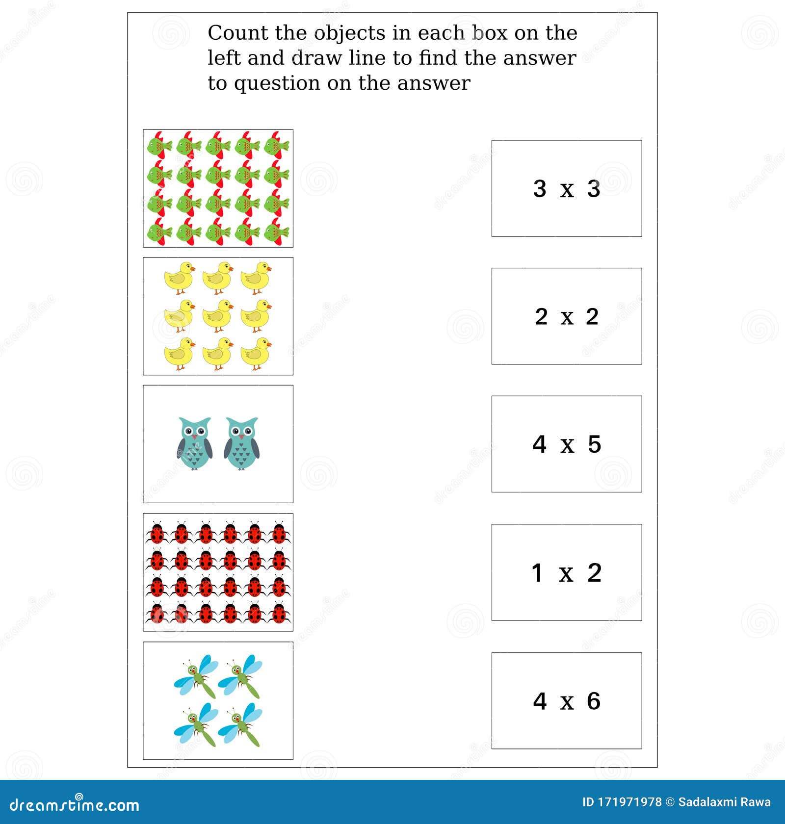 有趣的乘法数学工作表库存照片 插画包括有查找 其他 例证 计数 女演员 权利 符合