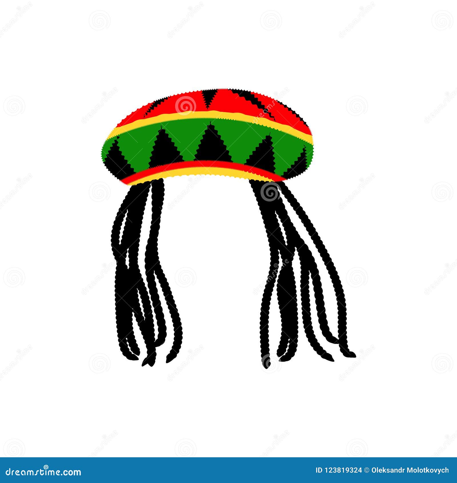 有dreadlocks的牙买加rasta帽子雷鬼摇摆乐样式具体化背景查出的白色向量向量例证 插画包括有长期 滑稽 有dreadlocks的牙买加rasta帽子雷鬼摇摆乐样式具体化背景查出的白色向量向量例证 插画包括有长期 滑稽