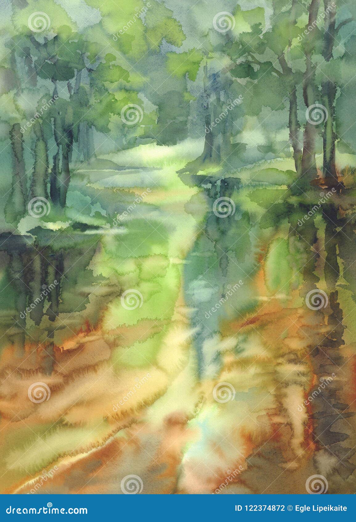 森林和河风景水彩背景库存例证 插画包括有丢失 例证 森林 大量 季风 背包 一个 地图集 森林和河风景水彩背景库存例证 插画包括有丢失 例证 森林 大量 季风 背包 一个 地图集