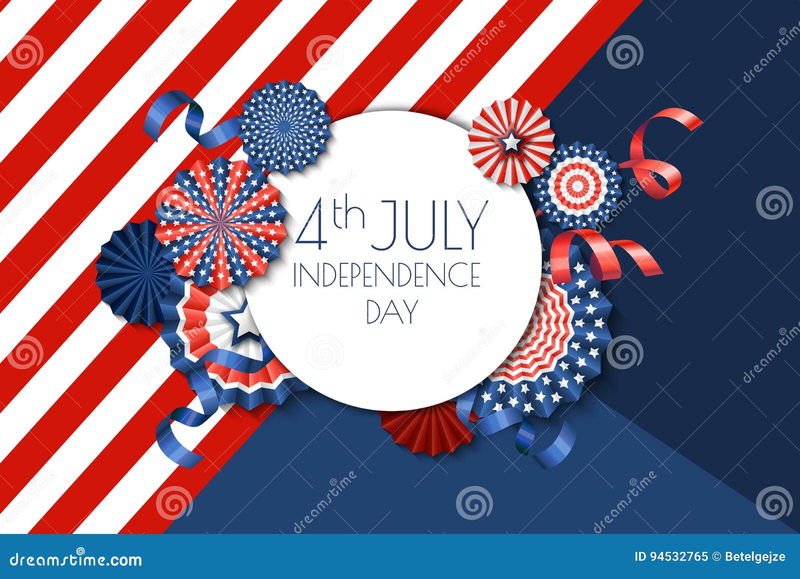 模板7月第4 美国美国独立日横幅上色与纸星的背景在美国旗子颜色向量例证 插画包括有标志 自由 模板7月第4 美国美国独立日横幅上色与纸星的背景在美国旗子颜色向量例证 插画包括有标志 自由