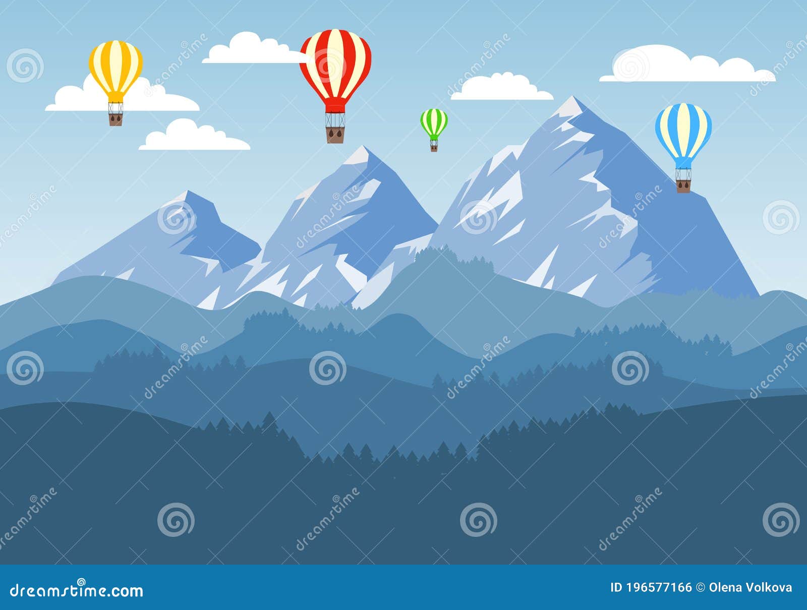 气球在山景背景下飞翔矢量图 卡通插图库存例证 插画包括有横向 云角 航空 室外 动画片 气球在山景背景下飞翔矢量图 卡通插图库存例证 插画包括有横向 云角 航空 室外 动画片