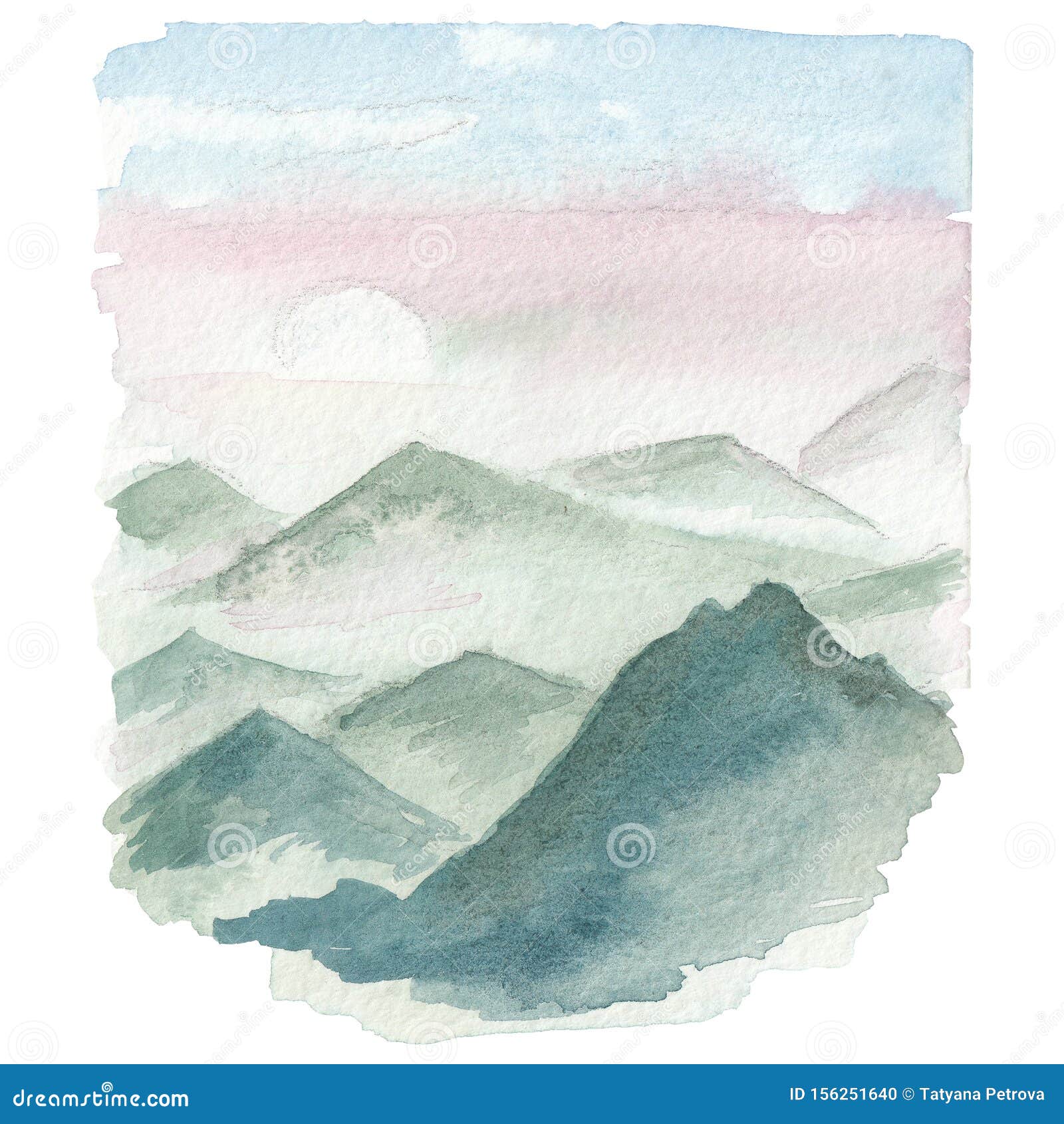 水彩画山景观 山里的光在日落的素描水彩画在白色背景库存例证 插画包括有图画 照片 例证 图象 水彩画山景观 山里的光在日落的素描水彩画在白色背景库存例证 插画包括有图画 照片 例证 图象