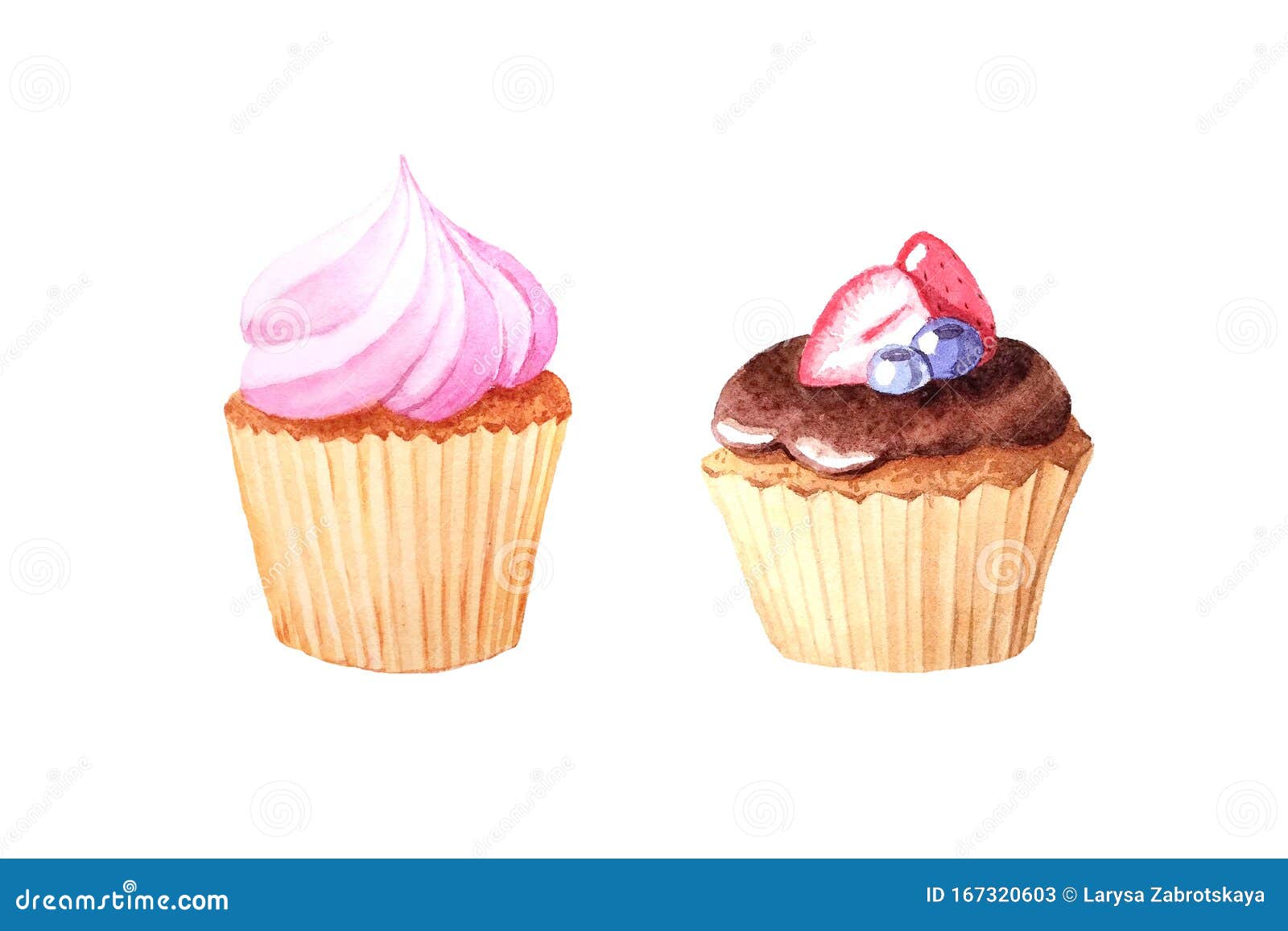 水彩手绘甜美杯子蛋糕库存例证 插画包括有奶油 点心 油漆 装饰 看板卡 食物 菜单 水彩手绘甜美杯子蛋糕库存例证 插画包括有奶油 点心 油漆 装饰 看板卡 食物 菜单