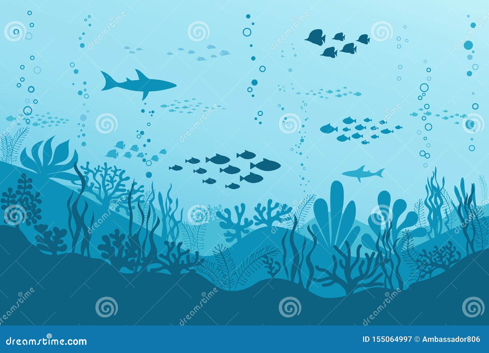 海洋与鱼 海植物和礁石的水中背景 向量例证 插画包括有横向 水色 海运 例证 深深 海洋与鱼 海植物和礁石的水中背景 向量例证 插画包括有横向 水色 海运 例证 深深