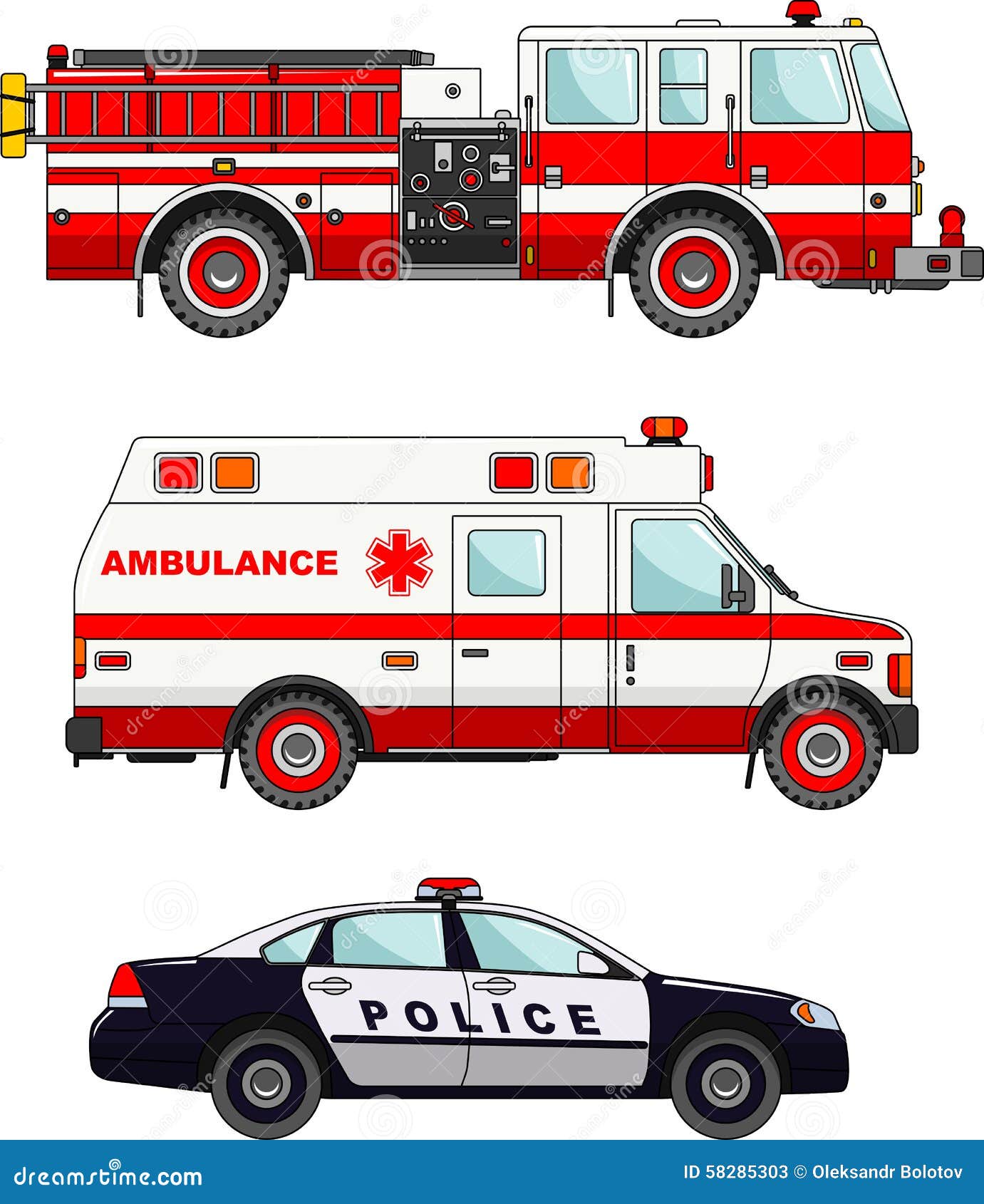 消防车 警察和救护车汽车向量例证 插画包括有战斗 梯子 健康 例证 被宣扬的 图标 燃烧 消防车 警察和救护车汽车向量例证 插画包括有战斗 梯子 健康 例证 被宣扬的 图标 燃烧