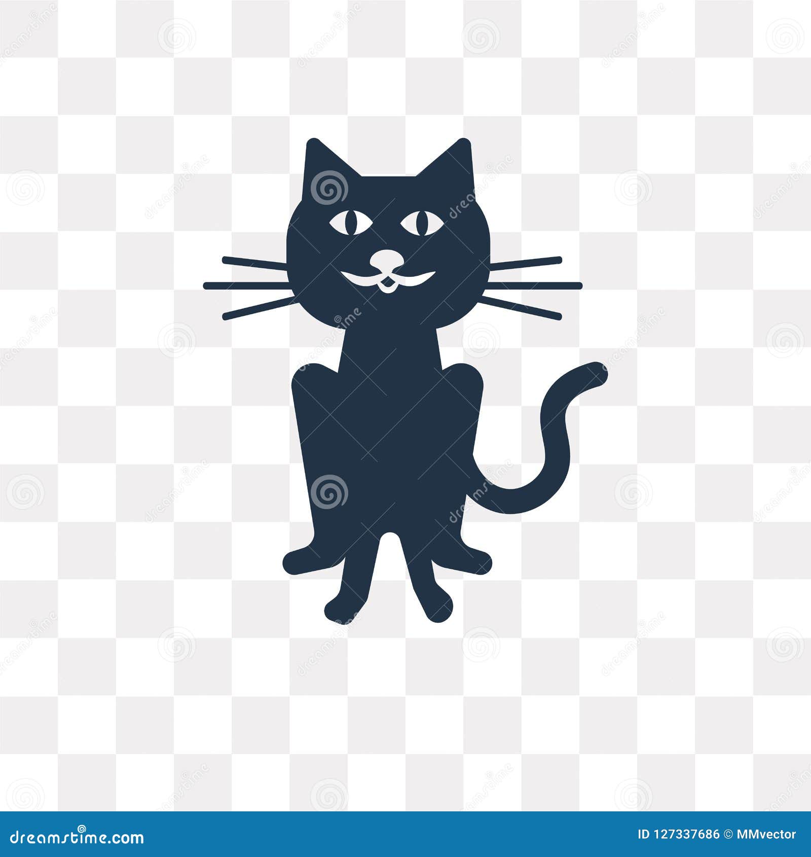 猫在透明背景隔绝的传染媒介象 猫transpa 向量例证 插画包括有 猫在透明背景隔绝的传染媒介象 猫transpa 向量例证 插画包括有