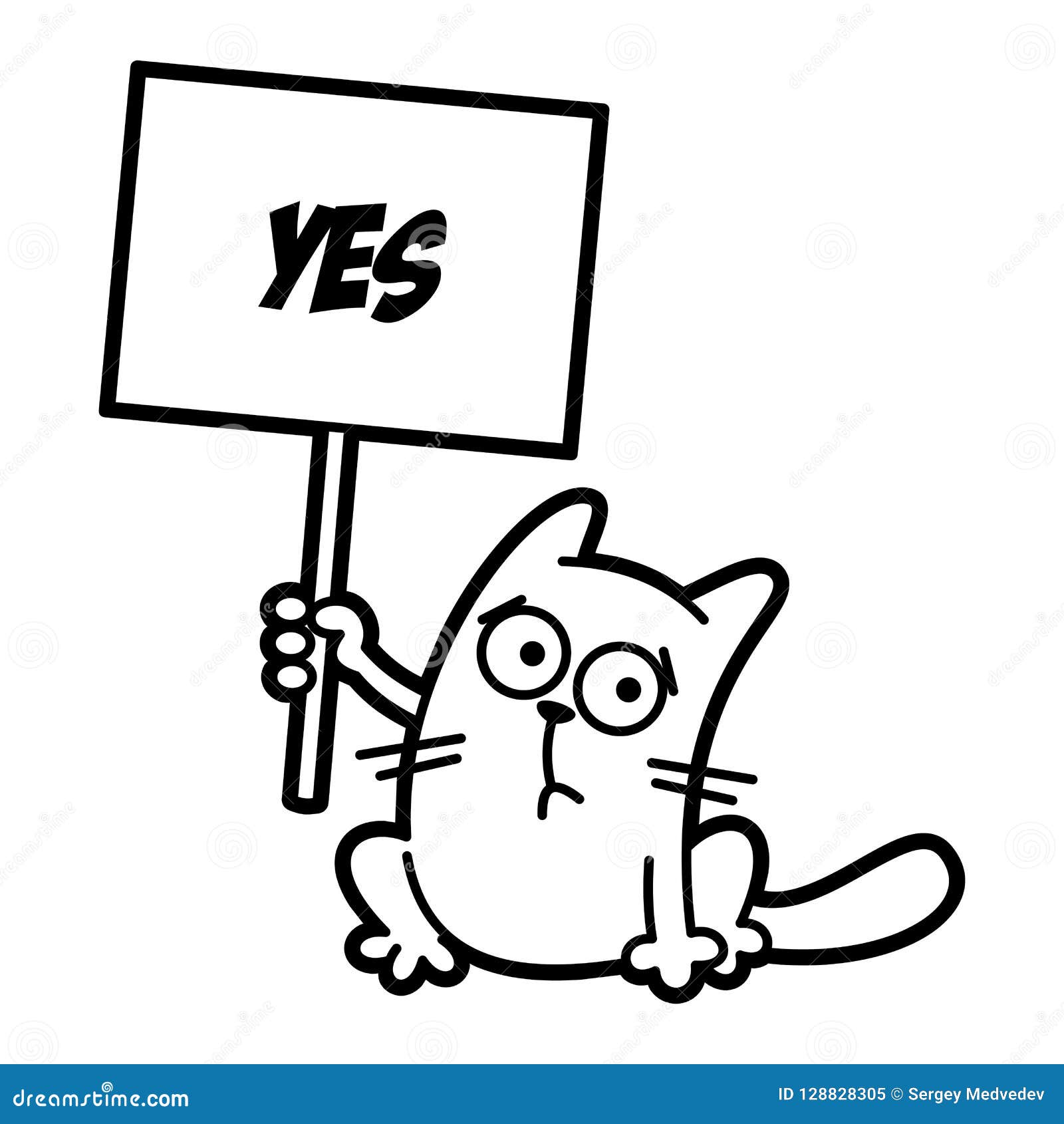猫漫画人物黑白着色的页向量例证 插画包括有动画片 字符 少许 敌意 艺术 生物 可爱 猫漫画人物黑白着色的页向量例证 插画包括有动画片 字符 少许 敌意 艺术 生物 可爱