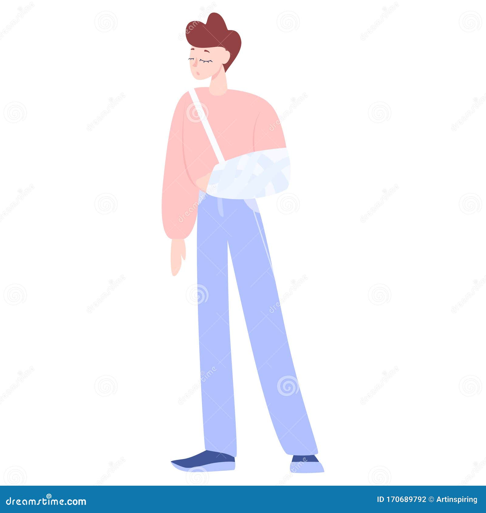 白背景上断臂的孤独男子向量例证 插画包括有石膏 现有量 伤害 手指 动画片 医学 骨头的 白背景上断臂的孤独男子向量例证 插画包括有石膏 现有量 伤害 手指 动画片 医学 骨头的