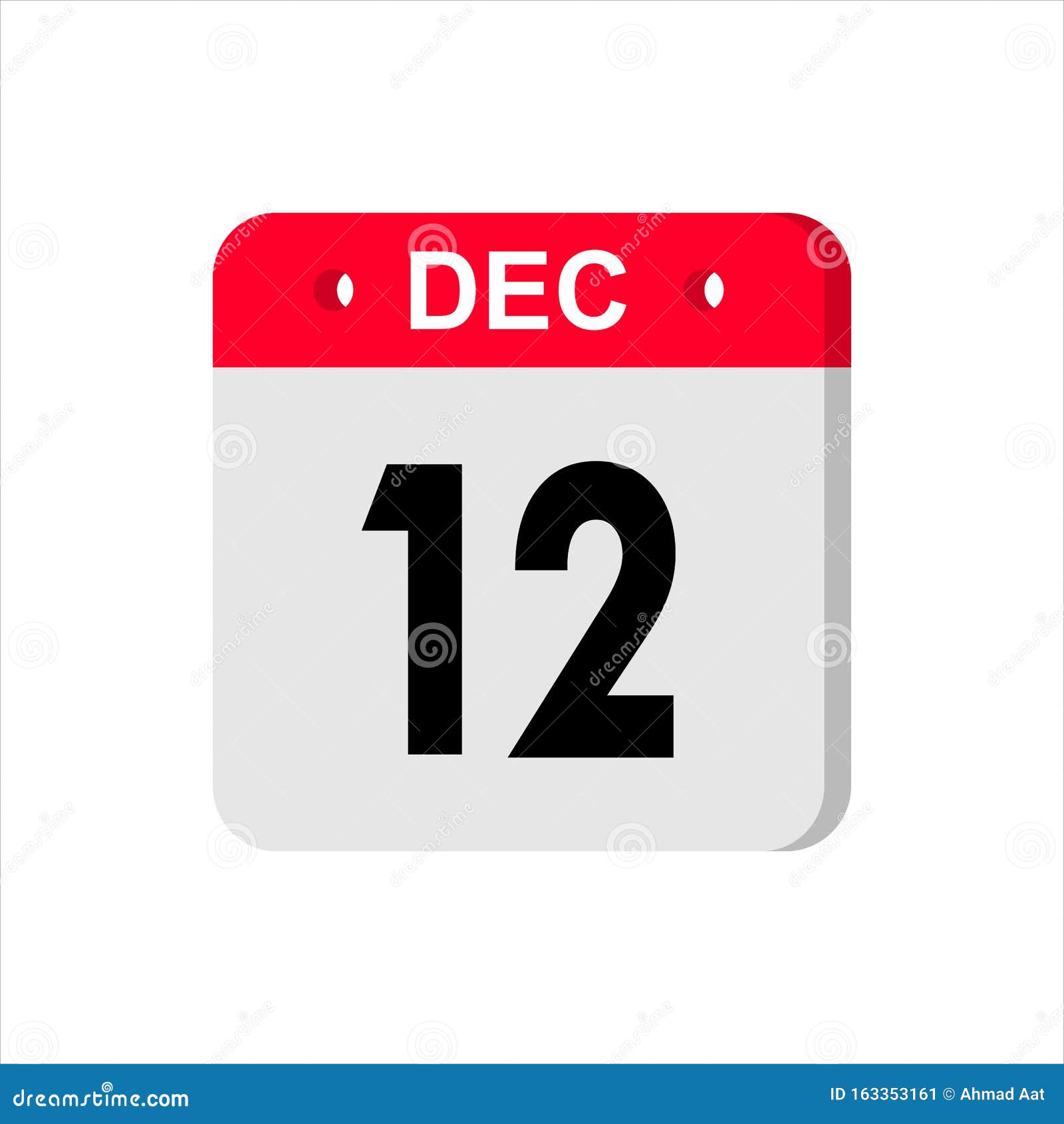 白色背景上的日历矢量图标12月12日向量例证 插画包括有对象 商业 查出 要素 图标 白色背景上的日历矢量图标12月12日向量例证 插画包括有对象 商业 查出 要素 图标