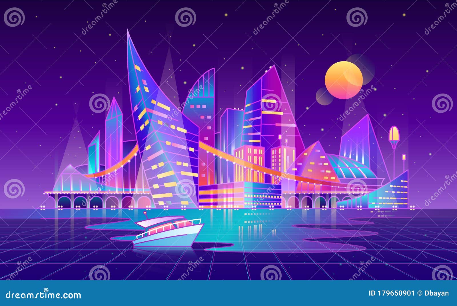 矢量背景中未来的赛博朋克景观夜色之城向量例证 插画包括有夜色之城 矢量背景中未来的赛博朋克景观 矢量背景中未来的赛博朋克景观夜色之城向量例证 插画包括有夜色之城 矢量背景中未来的赛博朋克景观
