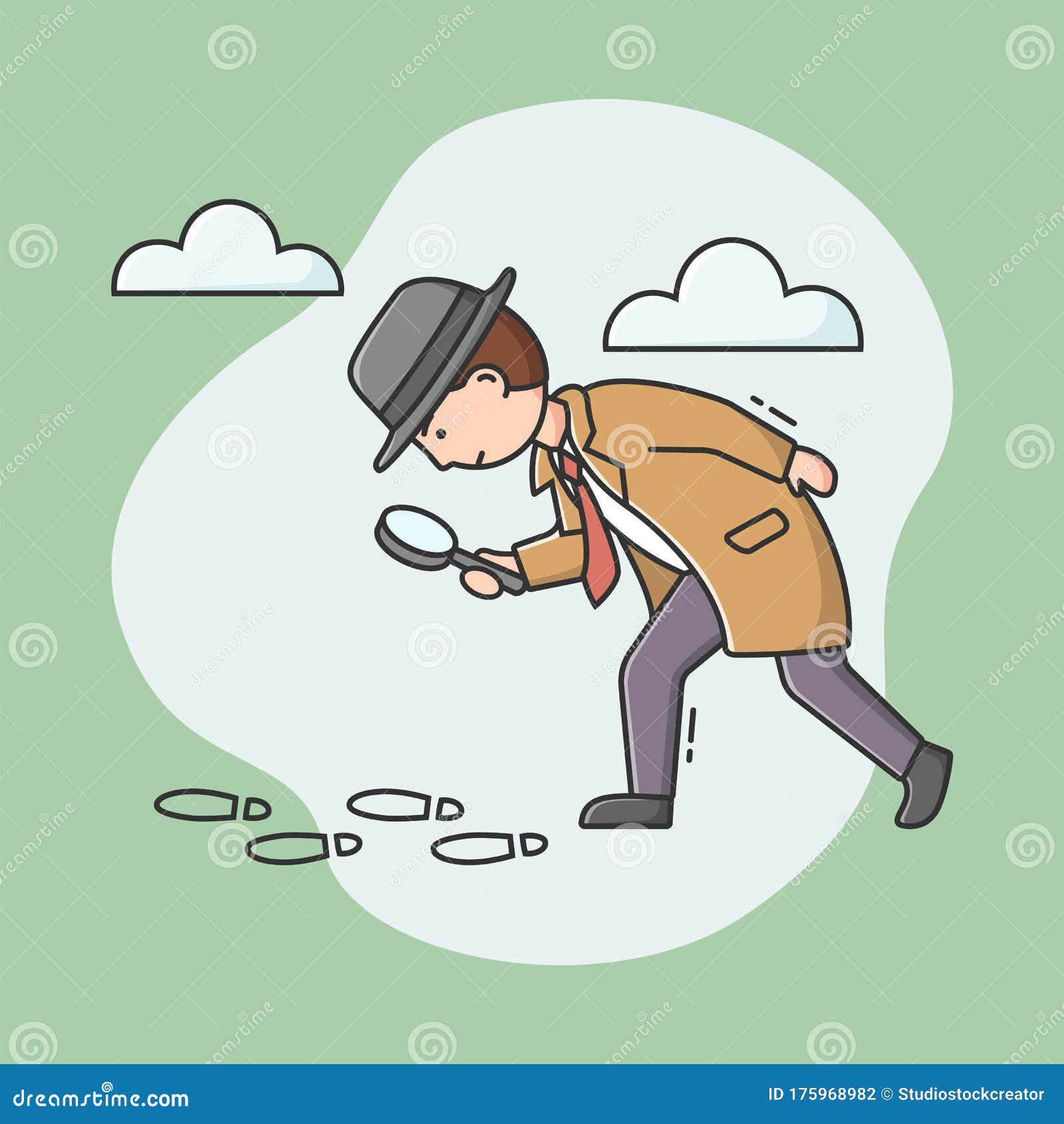 私家侦探的概念年轻的卡通侦探带着放大镜玻璃走过人在做自己的工作向量例证 插画包括有查找 罪行 私家侦探的概念年轻的卡通侦探带着放大镜玻璃走过人在做自己的工作向量例证 插画包括有查找 罪行