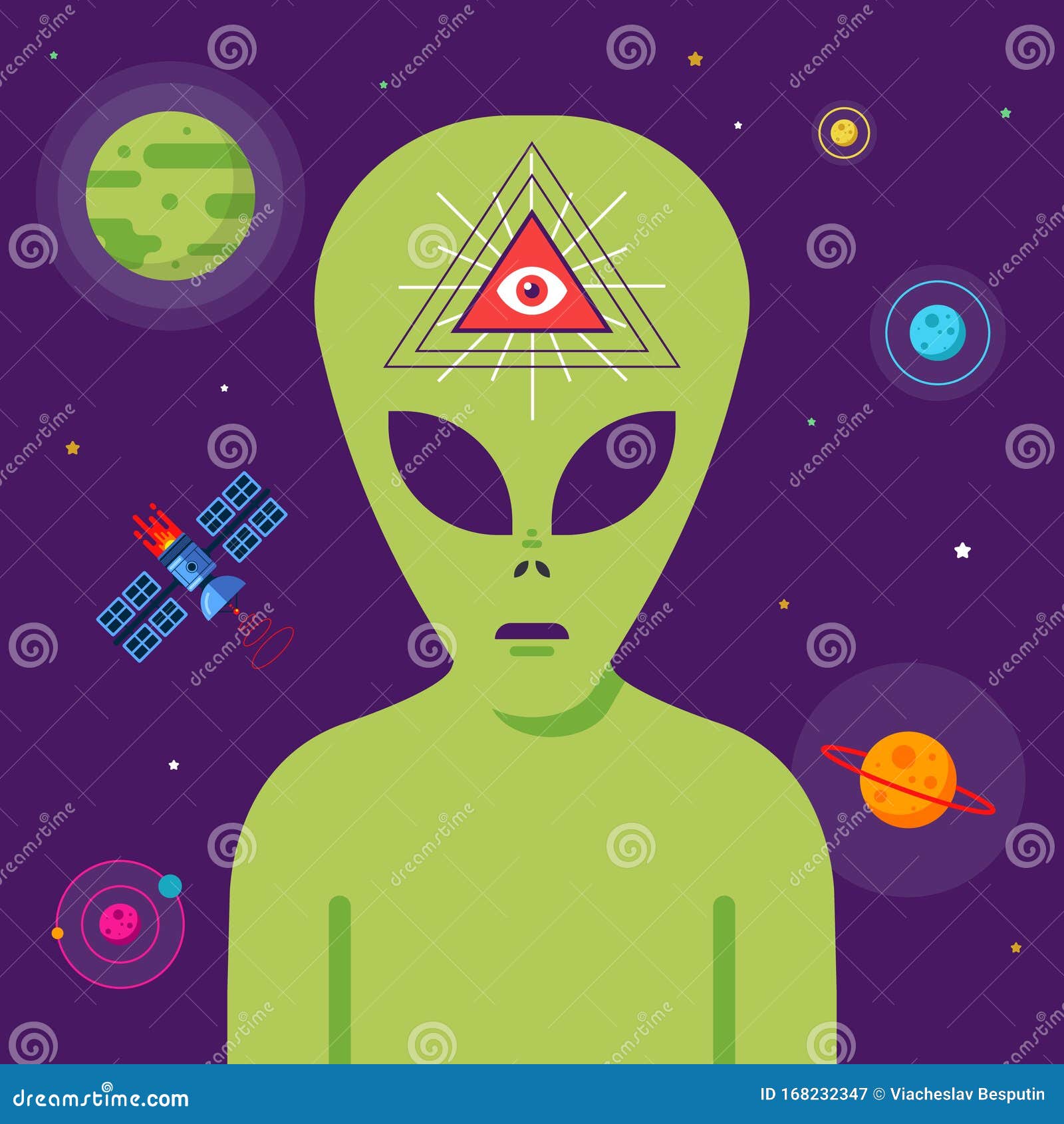 空间背景下的宗教徒和外星人阴谋与外星人的远程交流向量例证 插画包括有火星 美妙 实验 隐密 空间背景下的宗教徒和外星人阴谋与外星人的远程交流向量例证 插画包括有火星 美妙 实验 隐密