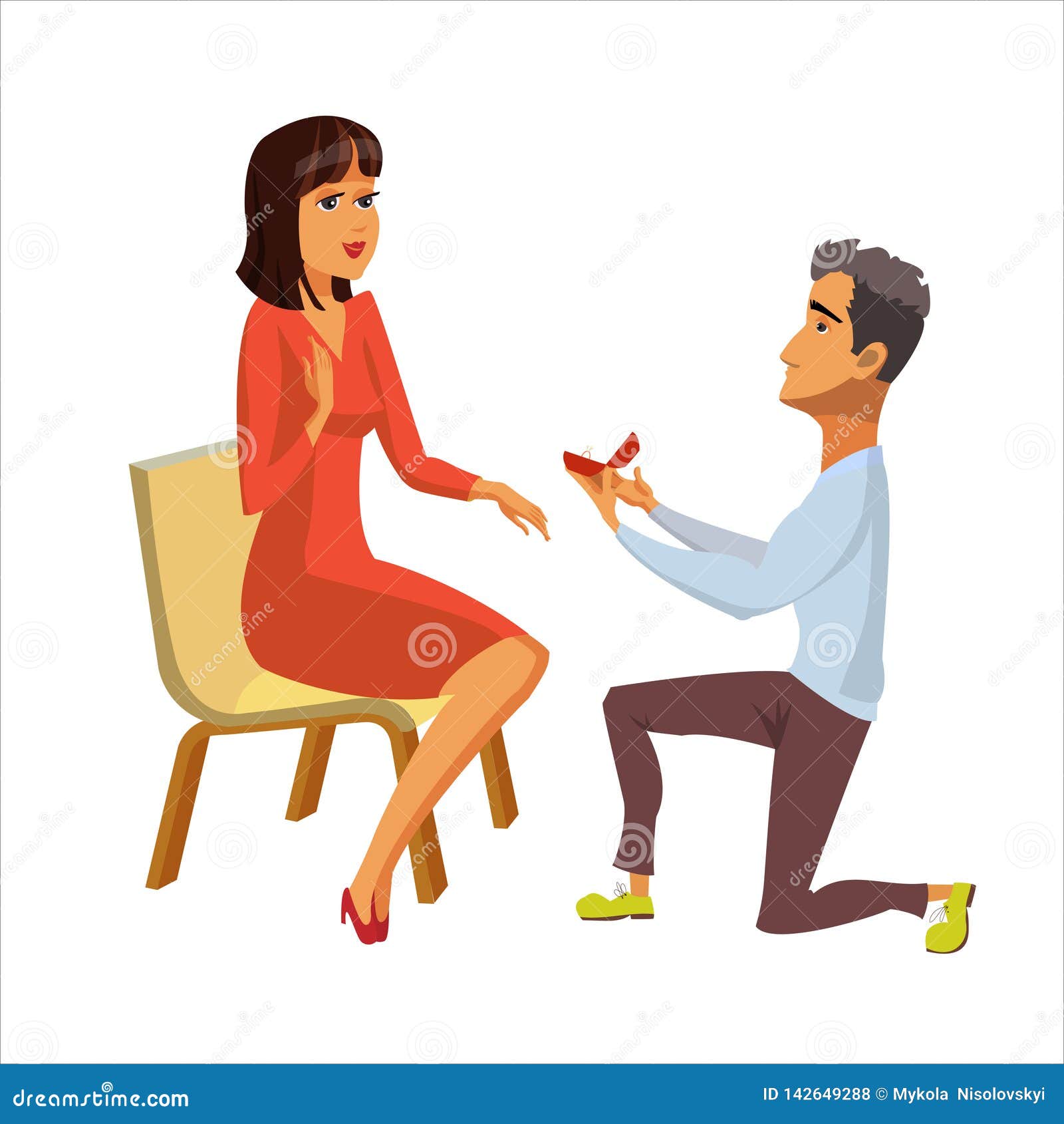 结婚提议 订婚平的例证向量例证 插画包括有 结婚提议 订婚平的例证向量例证 插画包括有