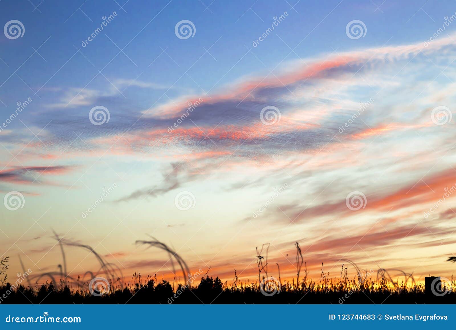 背景是自然的风景美丽的青橙色sk 库存图片 图片包括有日落 背包 夏天 空间 橙色 复制