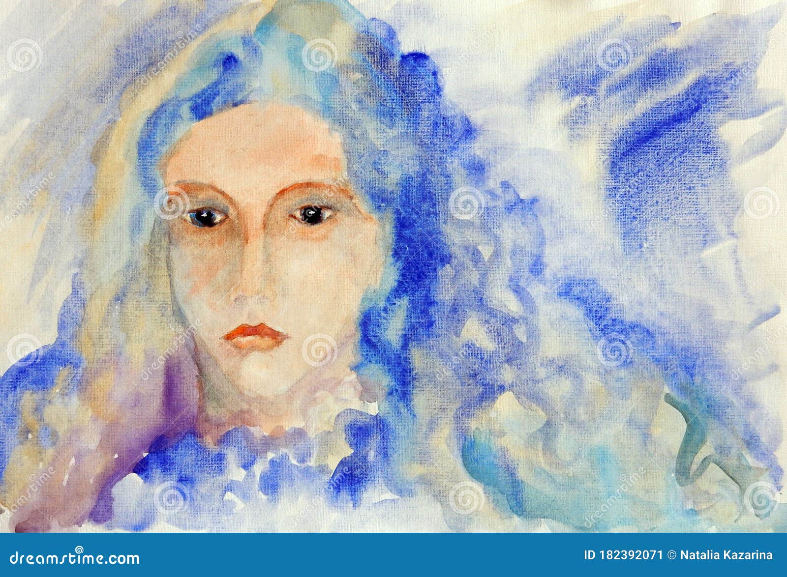 背景模糊 蓝色长发的抽象男女男性的水彩肖像库存图片 图片包括有英俊 行家 图画 偶然 表面 背景模糊 蓝色长发的抽象男女男性的水彩肖像库存图片 图片包括有英俊 行家 图画 偶然 表面