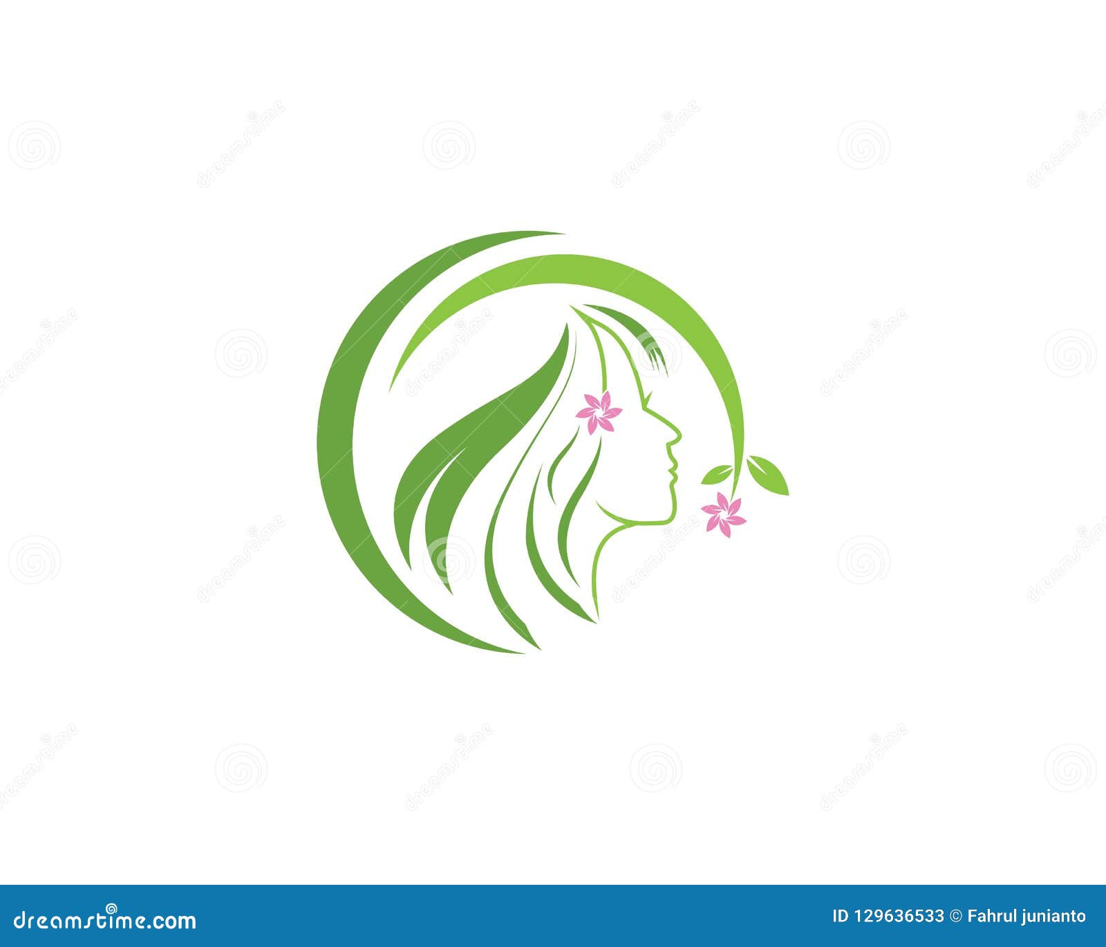 自然美人美容院头发商标传染媒介模板向量例证 插画包括有化妆用品 关心 图标 配置文件 纵向 自然美人美容院头发商标传染媒介模板向量例证 插画包括有化妆用品 关心 图标 配置文件 纵向