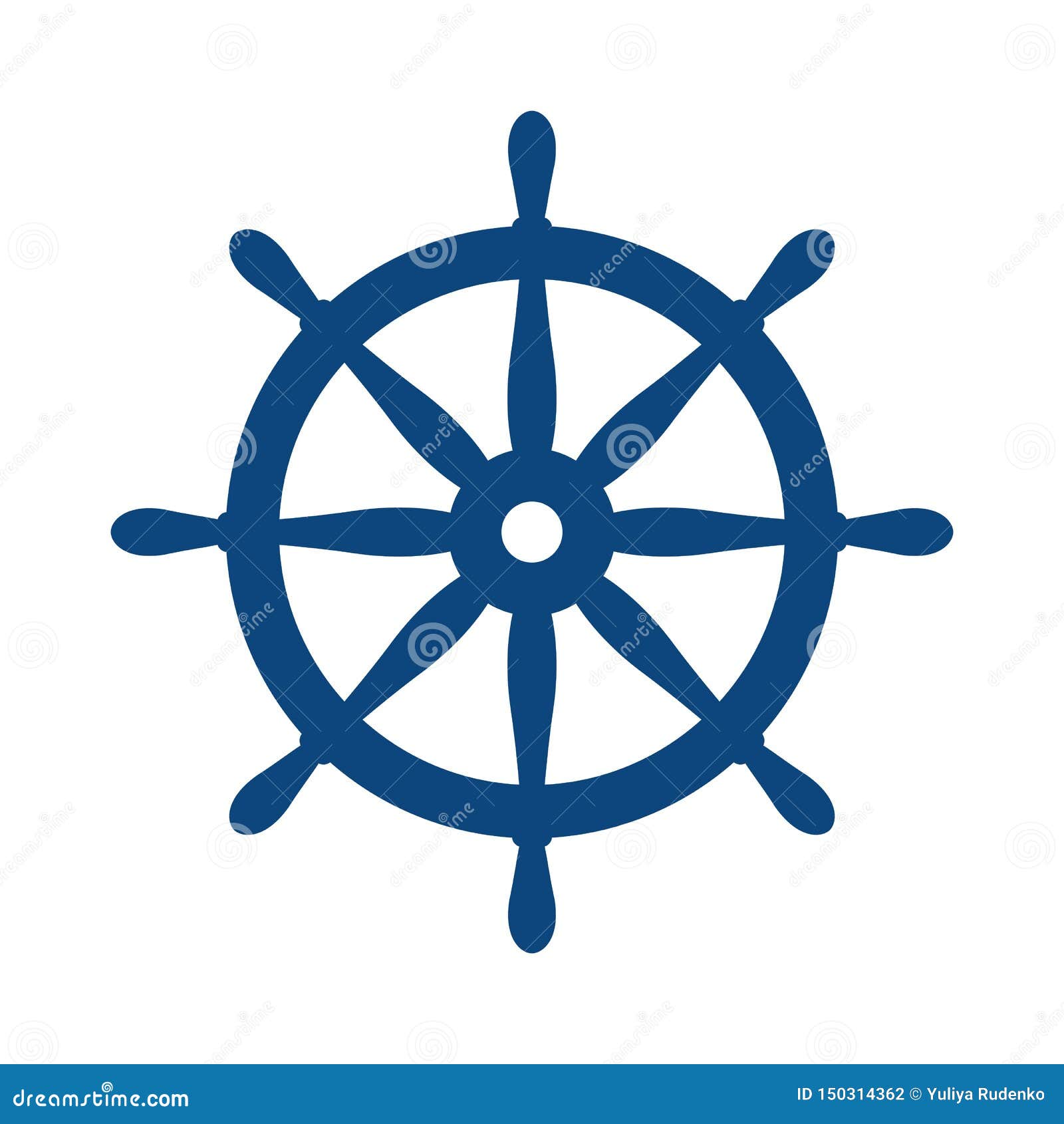 船舶舵船和小船方向盘标志小船轮子控制象船舵标签库存例证 插画包括有船舵标签 船和小船方向盘标志