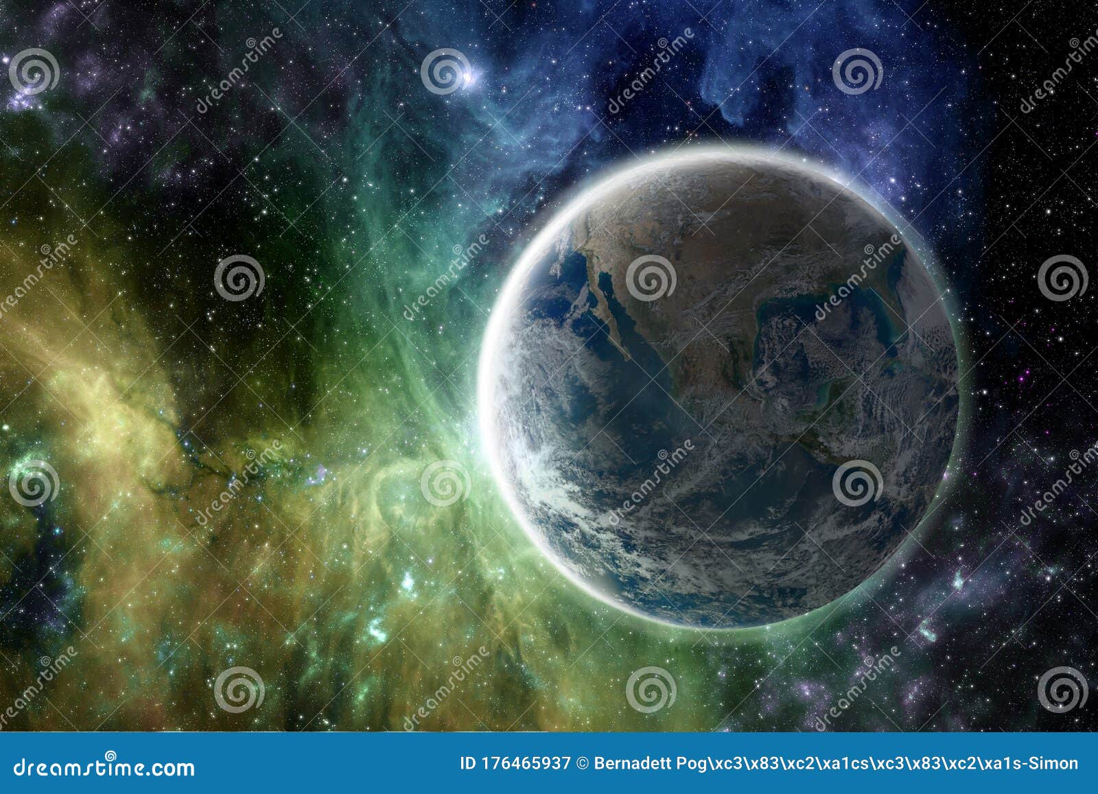 色彩缤纷的银河奇幻壁纸中的地球美国宇航局提供的这幅图像的元素库存例证 插画包括有美国宇航局提供的这幅图像的元素 色彩缤纷的银河奇幻壁纸中的地球