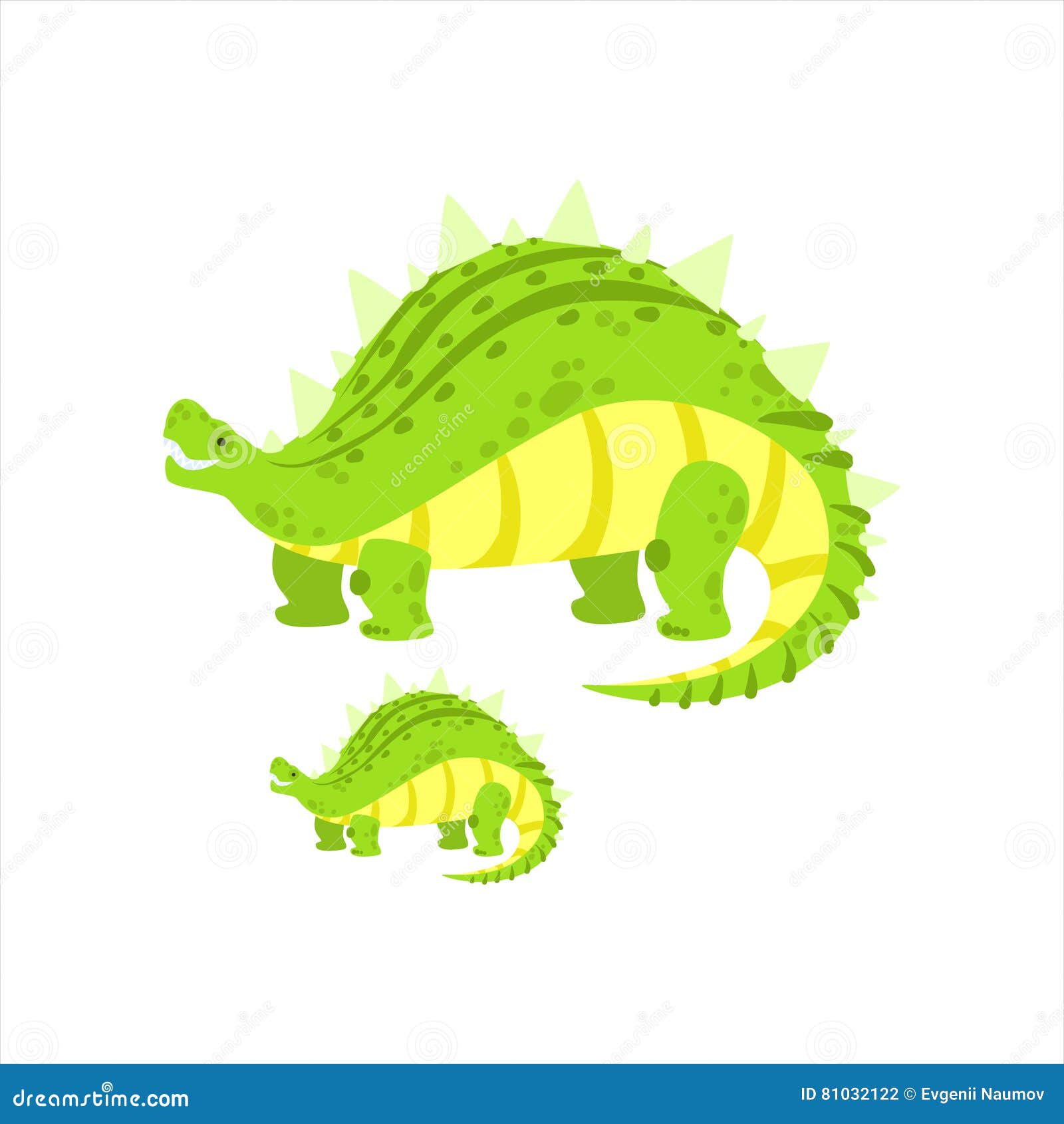 绿色相似的标本大和小动画片传染媒介例证剑龙恐龙史前妖怪夫妇向量例证 插画包括有绿色 敌意 绿色相似的标本大和小动画片传染媒介例证剑龙恐龙史前妖怪夫妇向量例证 插画包括有绿色 敌意