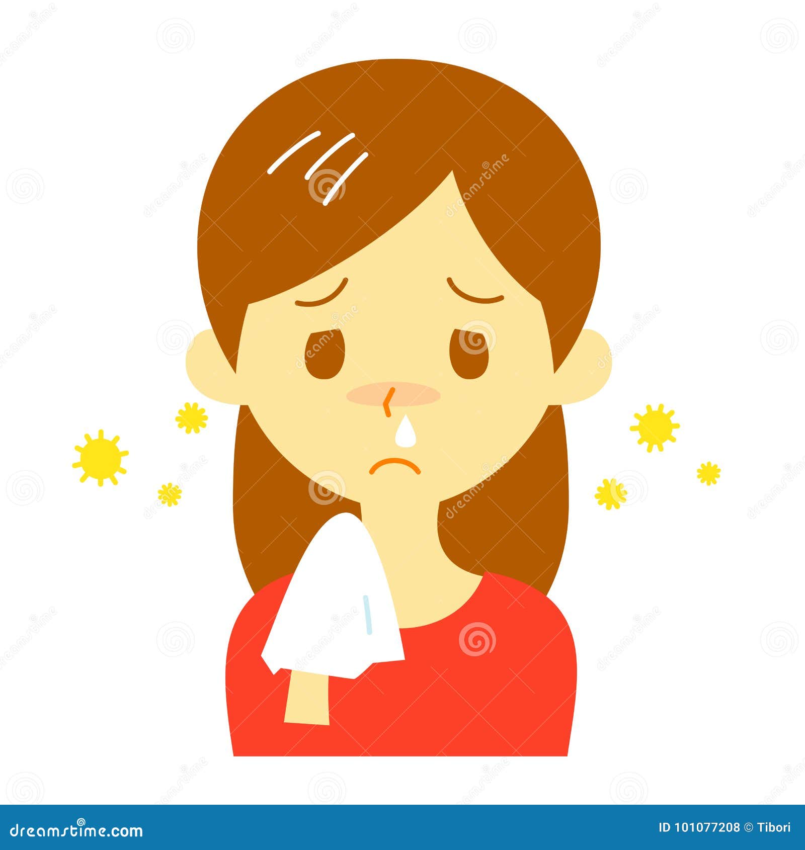 花粉症 流鼻水 妇女库存例证 插画包括有花粉症 流鼻水 妇女 花粉症 流鼻水 妇女库存例证 插画包括有花粉症 流鼻水 妇女