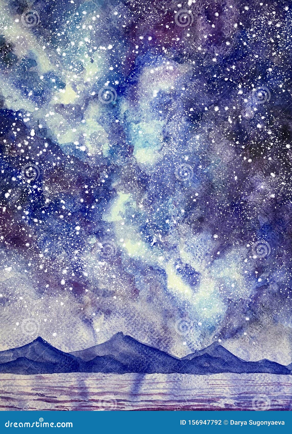 蓝紫银河水彩背景山库存例证 插画包括有紫罗兰色 抽象 蓝色 星形 星系 文本 背包 蓝紫银河水彩背景山库存例证 插画包括有紫罗兰色 抽象 蓝色 星形 星系 文本 背包
