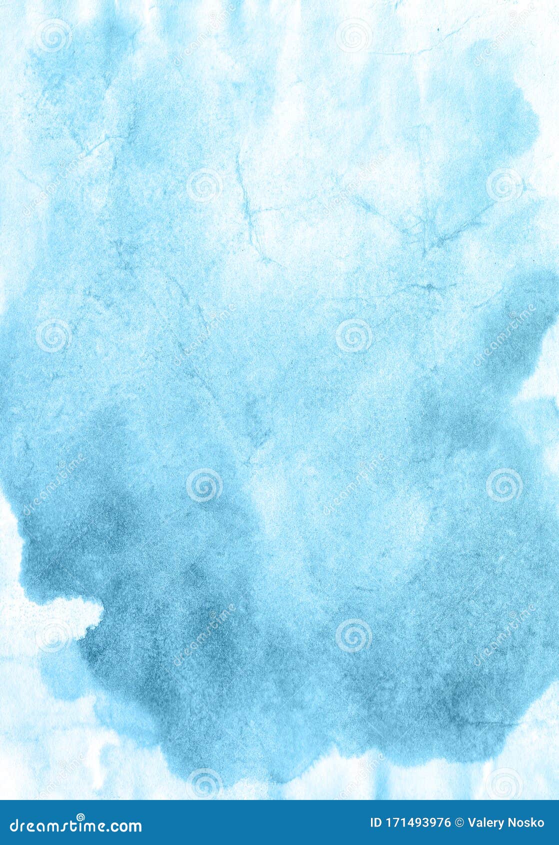 蓝色生态纹理爱手绘水色背景 光栅图库存例证 插画包括有蓝色生态纹理爱手绘水色背景 光栅图