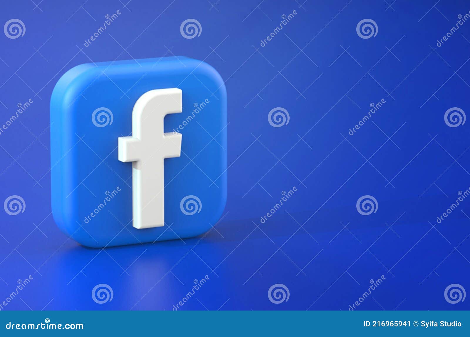 蓝色背景中突显的3d Facebook徽标3d渲染图编辑类照片 插画包括有互联网 例证 数据 蓝色背景中突显的3d Facebook徽标3d渲染图编辑类照片 插画包括有互联网 例证 数据