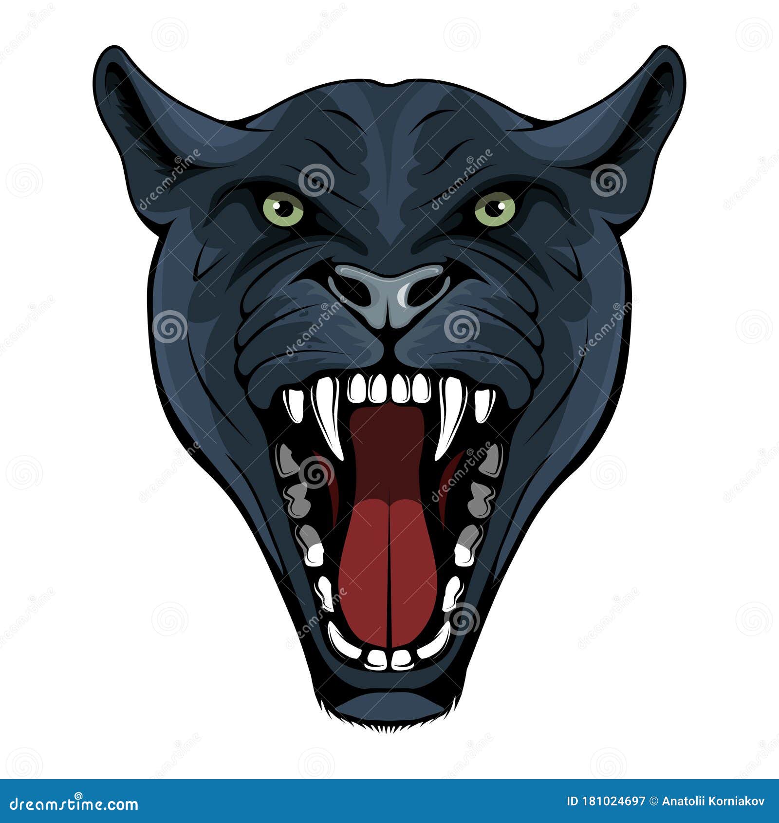 豹 豹 美洲狮 美洲豹满脸怒气的豹向量例证 插画包括有图象 剧烈 背包 投反对票 捷豹汽车
