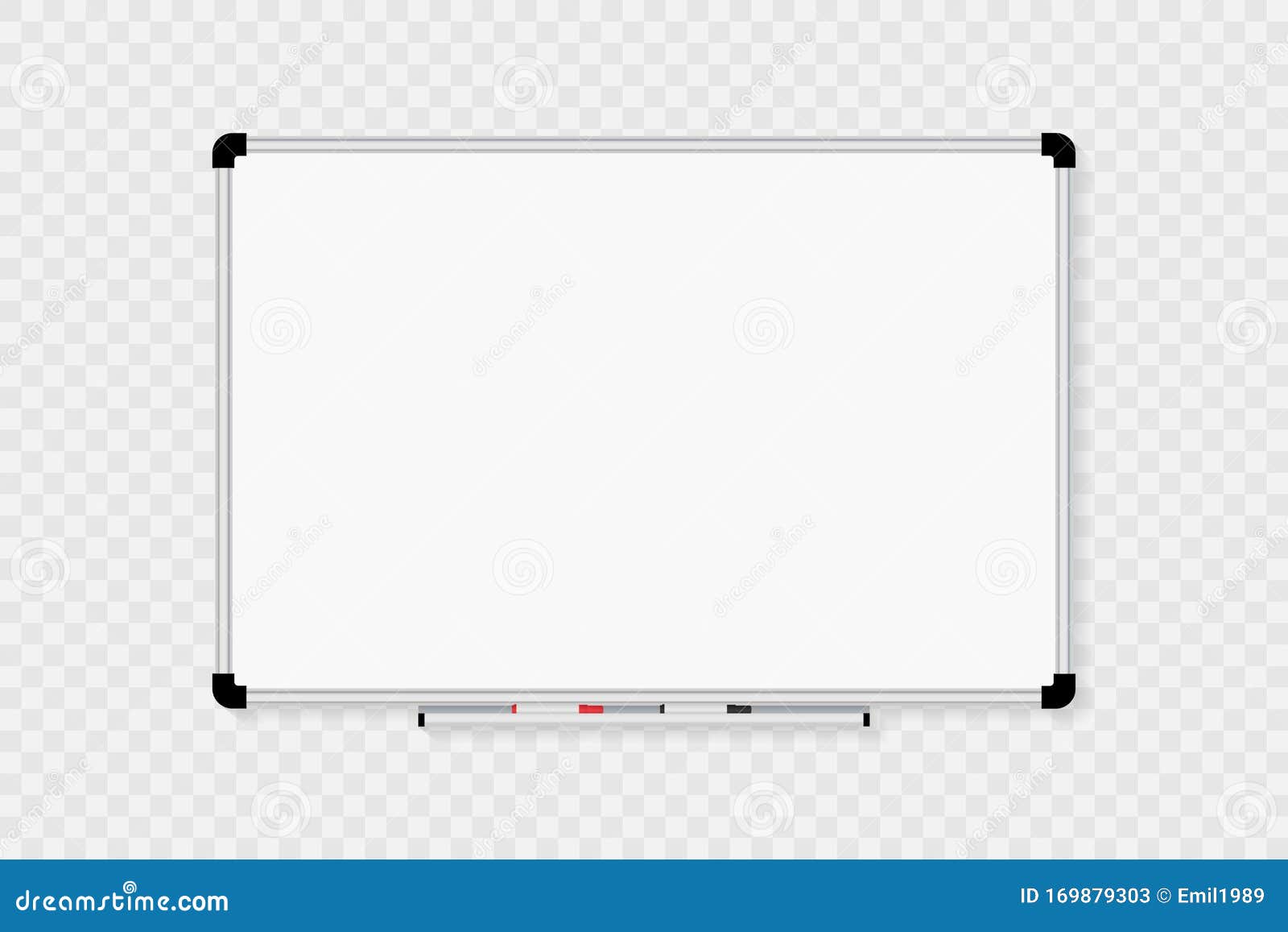透明背景中隔离的白板向量例证 插画包括有会议室 教育 国界的 设计 背包 空白的 凹道