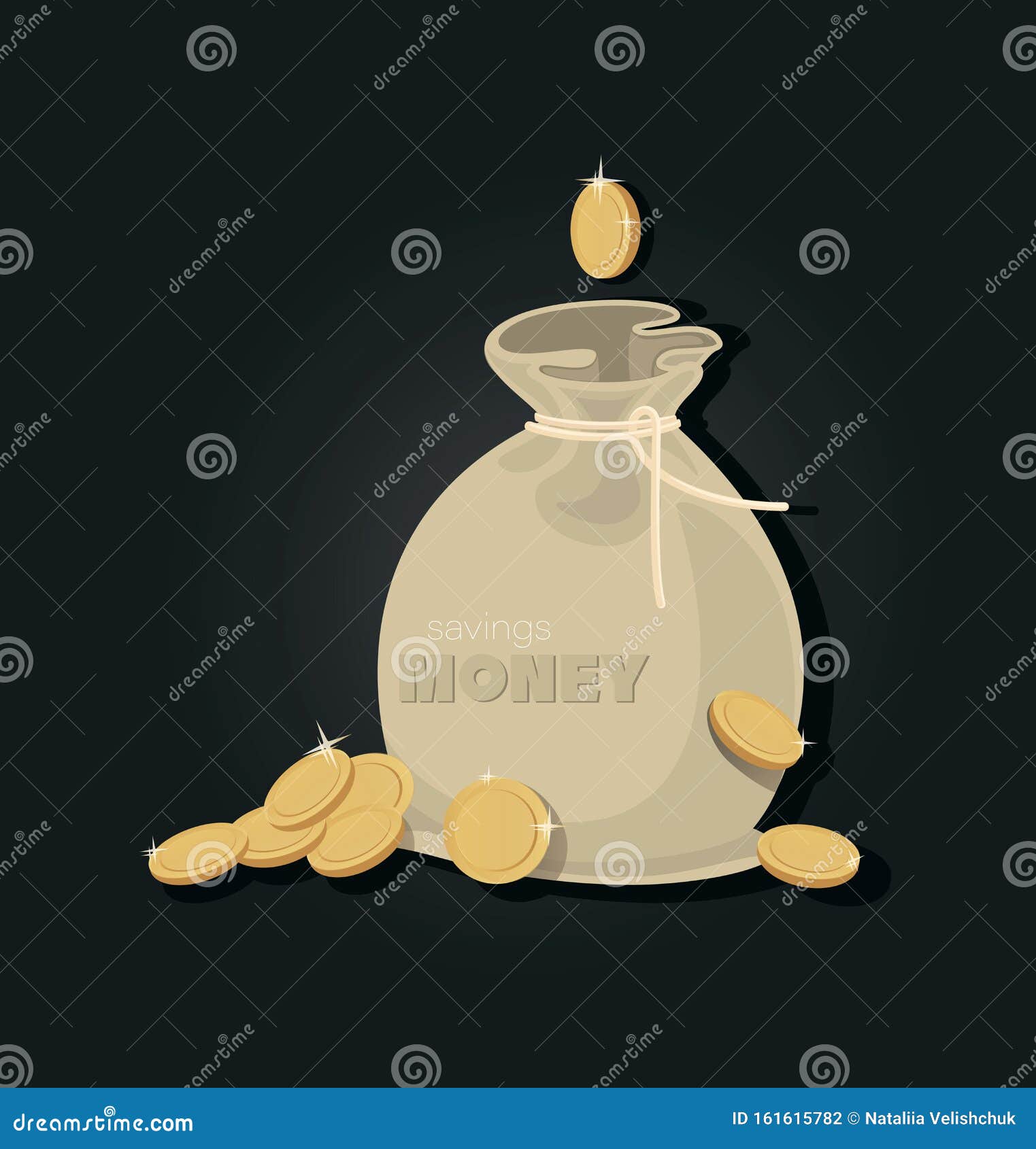 钱袋金币现金袋货币袋向量例证 插画包括有 钱袋金币现金袋货币袋向量例证 插画包括有