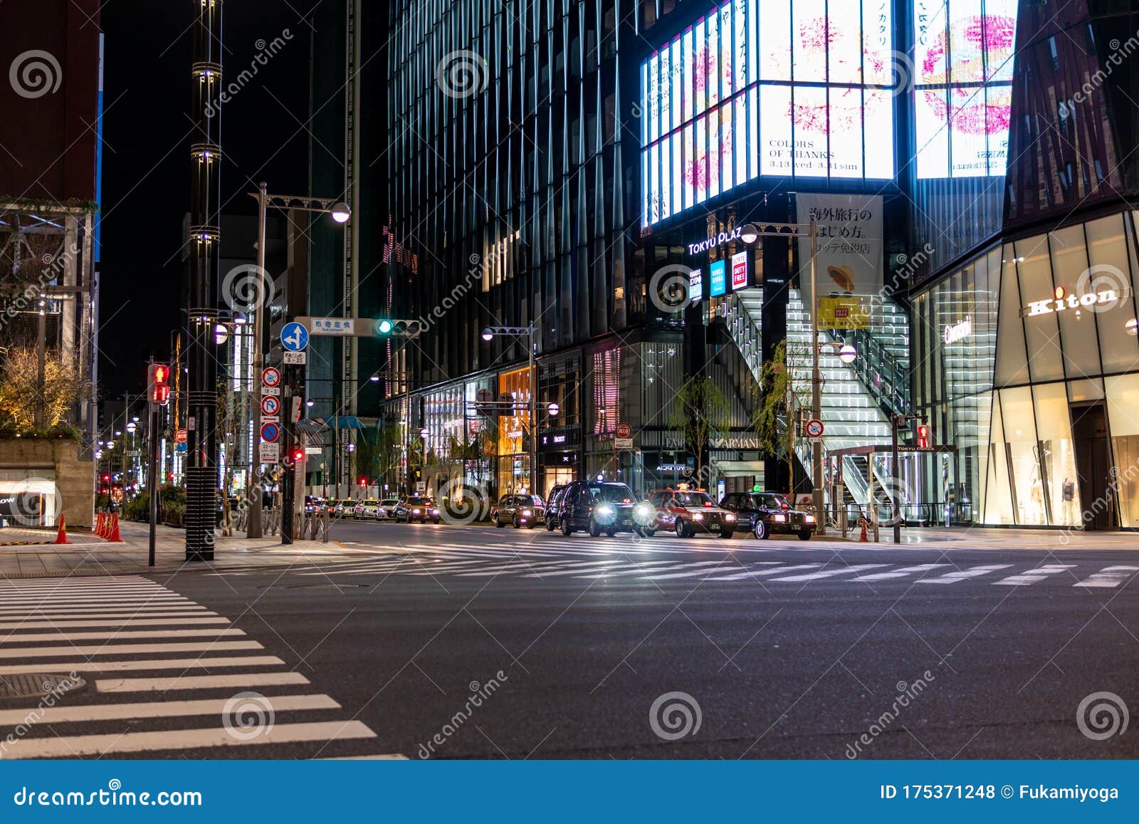 银座夜景 日本东京编辑类库存照片 图片包括有 银座夜景 日本东京编辑类库存照片 图片包括有