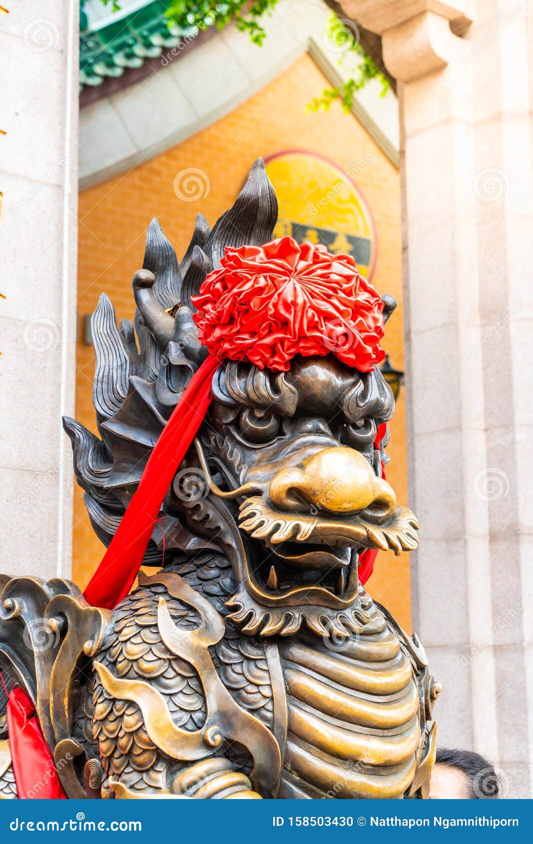 锡植延王大仙寺库存照片 图片包括有