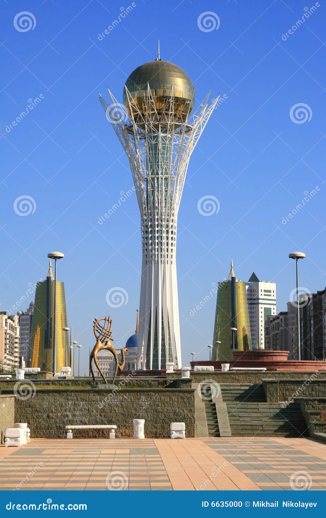 Байтерек рисунок