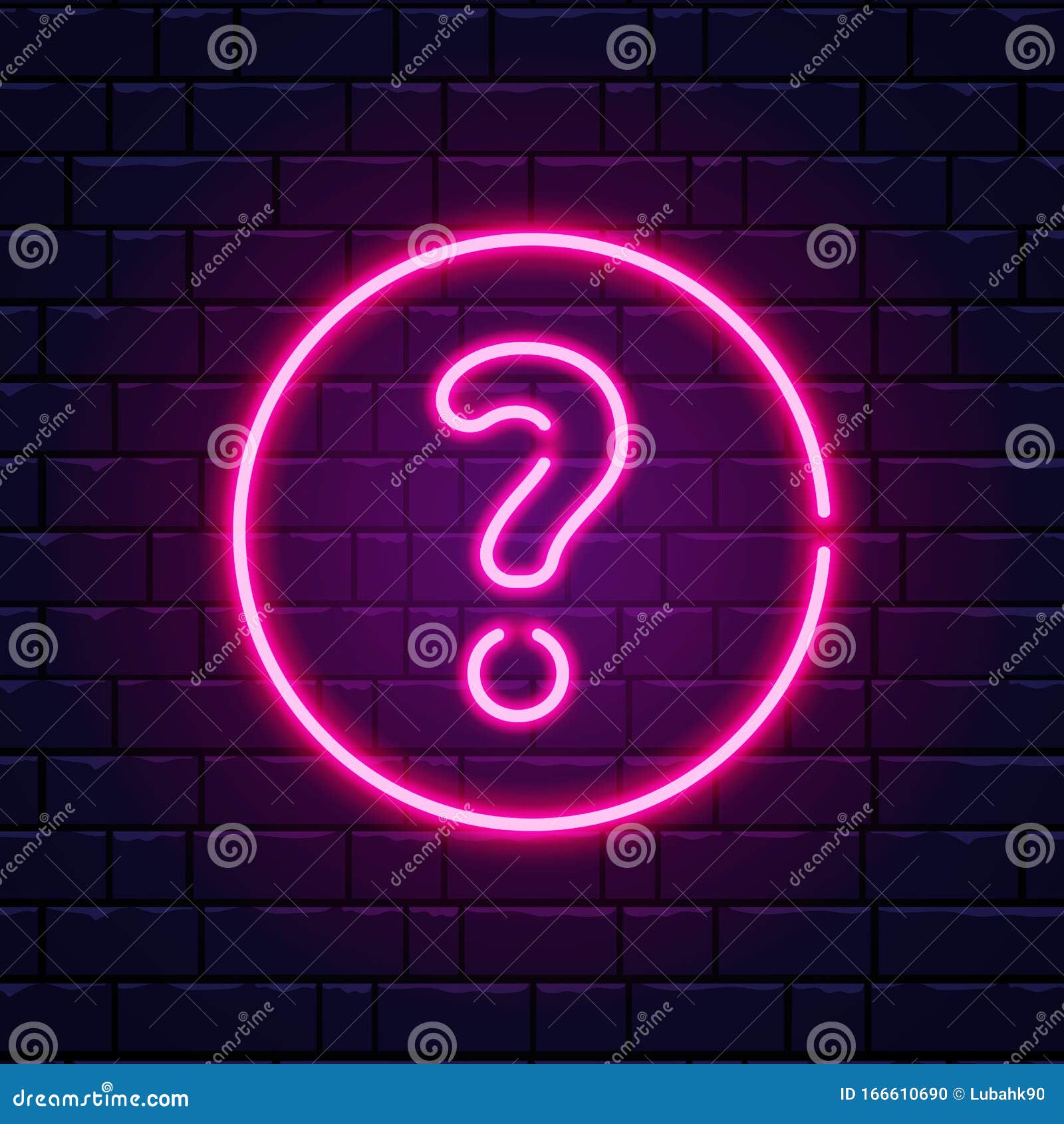 霓虹问号粉红色的问号color Neon Banner On Brick Wall 写实的亮夜招牌向量例证 插画包括有声明 背包 霓虹问号粉红色的问号color Neon Banner On Brick Wall 写实的亮夜招牌向量例证 插画包括有声明 背包