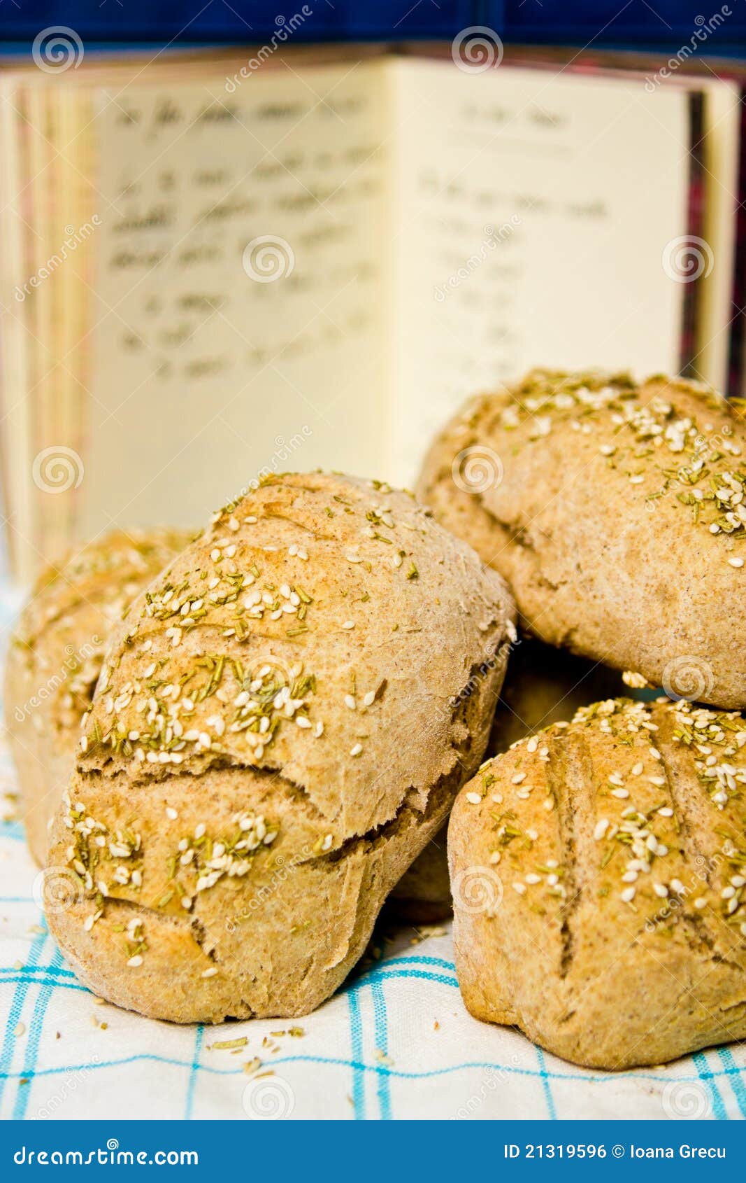 面包食谱库存照片 图片包括有