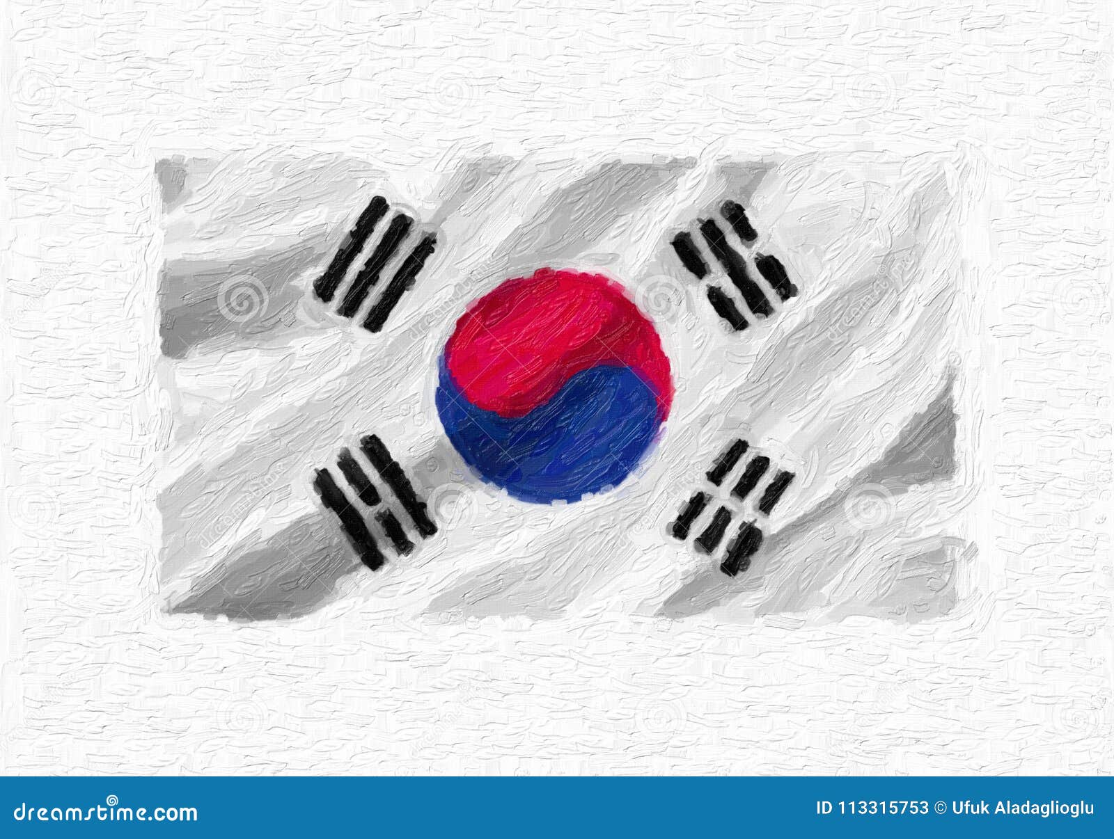 韩国手画挥动的国旗 油漆孤立库存例证 插画包括有韩国手画挥动的国旗 油漆孤立 韩国手画挥动的国旗 油漆孤立库存例证 插画包括有韩国手画挥动的国旗 油漆孤立