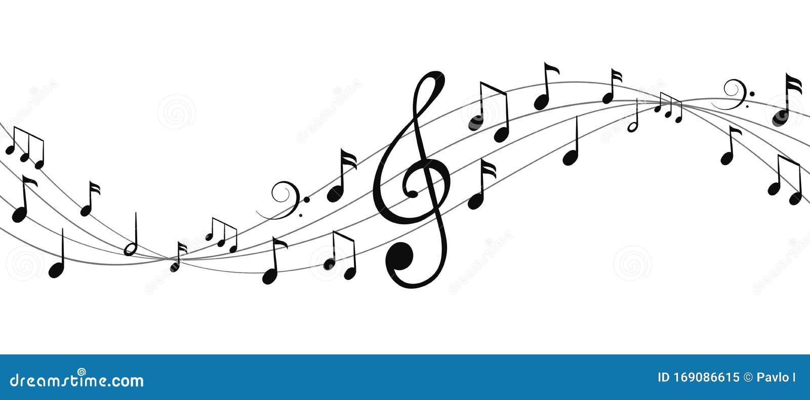音乐音符波隔 群音符背景 矢量向量例证 插画包括有文化 附注 图标 背包 艺术 音乐