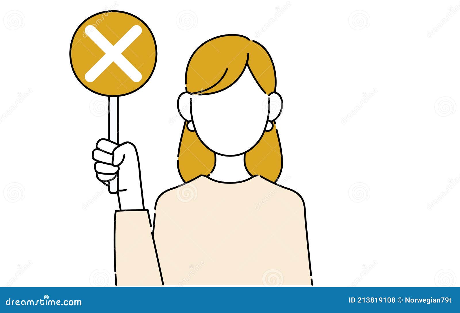 顔なしのポーズイラスト キャリアウーマンの上半身 不正解を示す Stock Illustration Illustration Of Manager Failure 顔なしのポーズイラスト キャリアウーマンの上半身 不正解を示す Stock Illustration Illustration Of Manager Failure