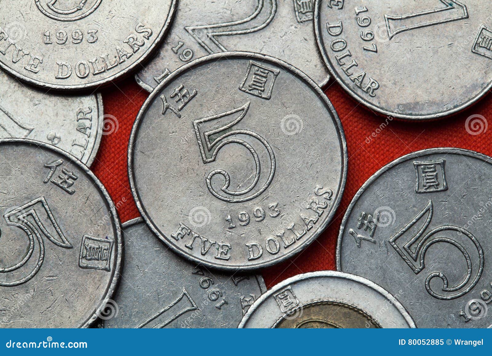 香港硬币库存图片. 图片包括有美元, 没人, 许多, 货币, 象形文字, 旅行, 收集, 宏指令, 香港- 80052885